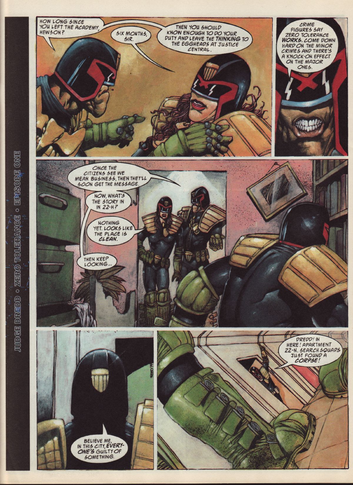 Read online Judge Dredd Megazine (vol. 3) comic -  Issue #31 - 33