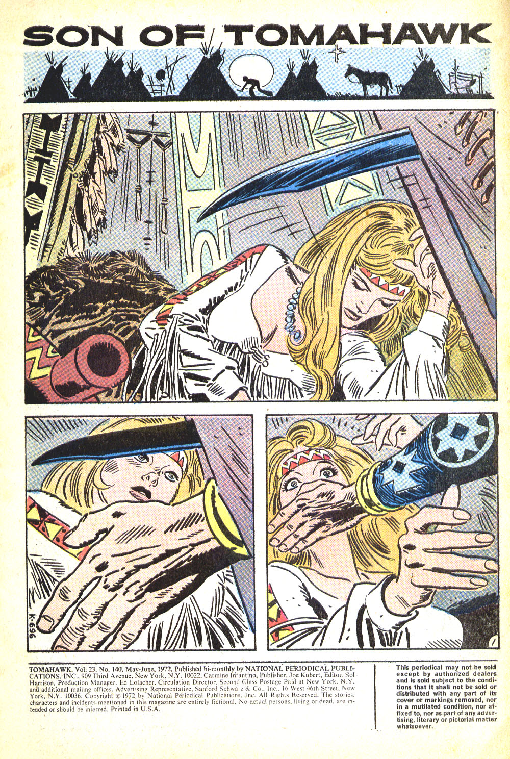 Read online Tomahawk comic -  Issue #140 - 3
