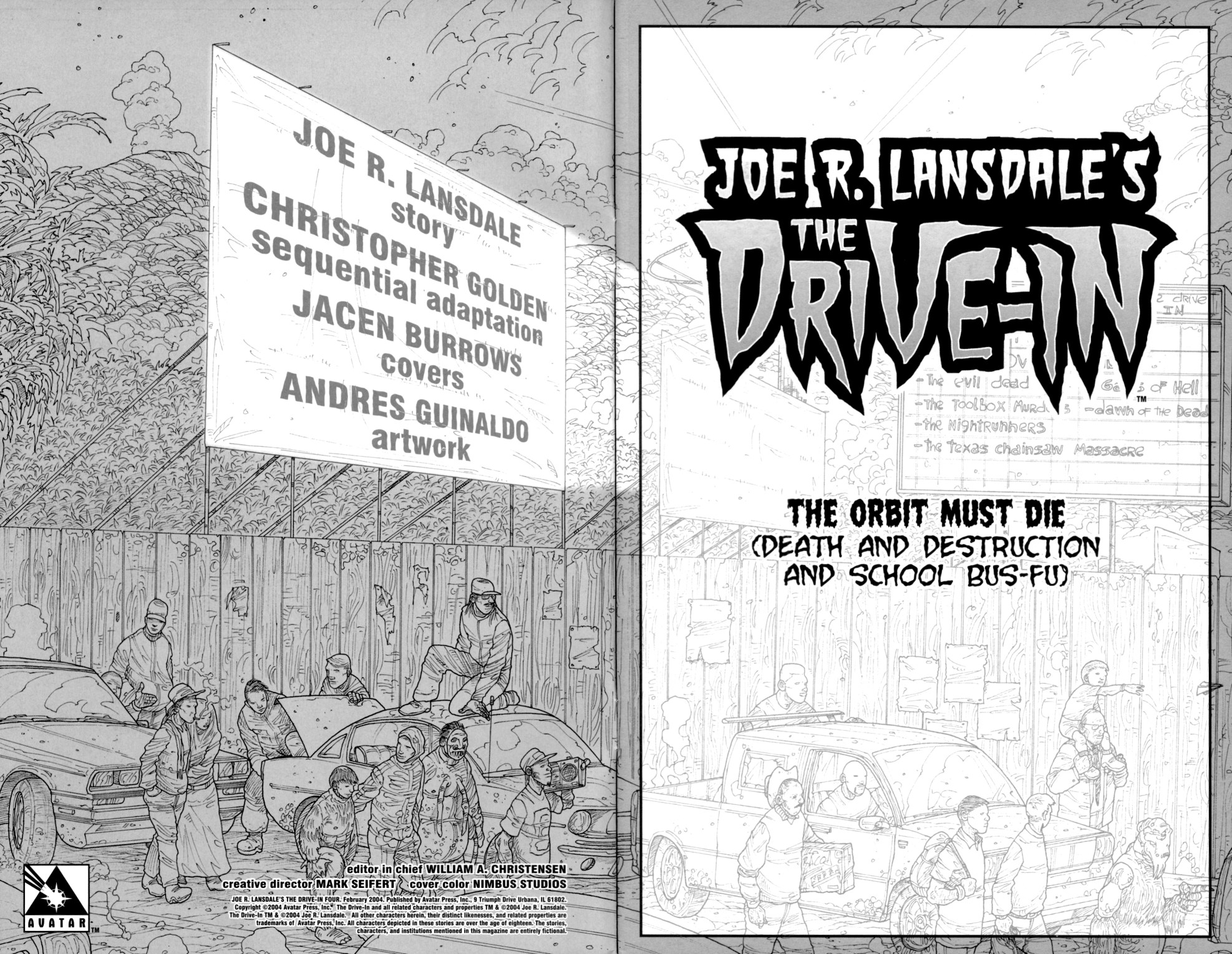 Read online Joe R. Lansdale's The Drive-In comic -  Issue #4 - 3