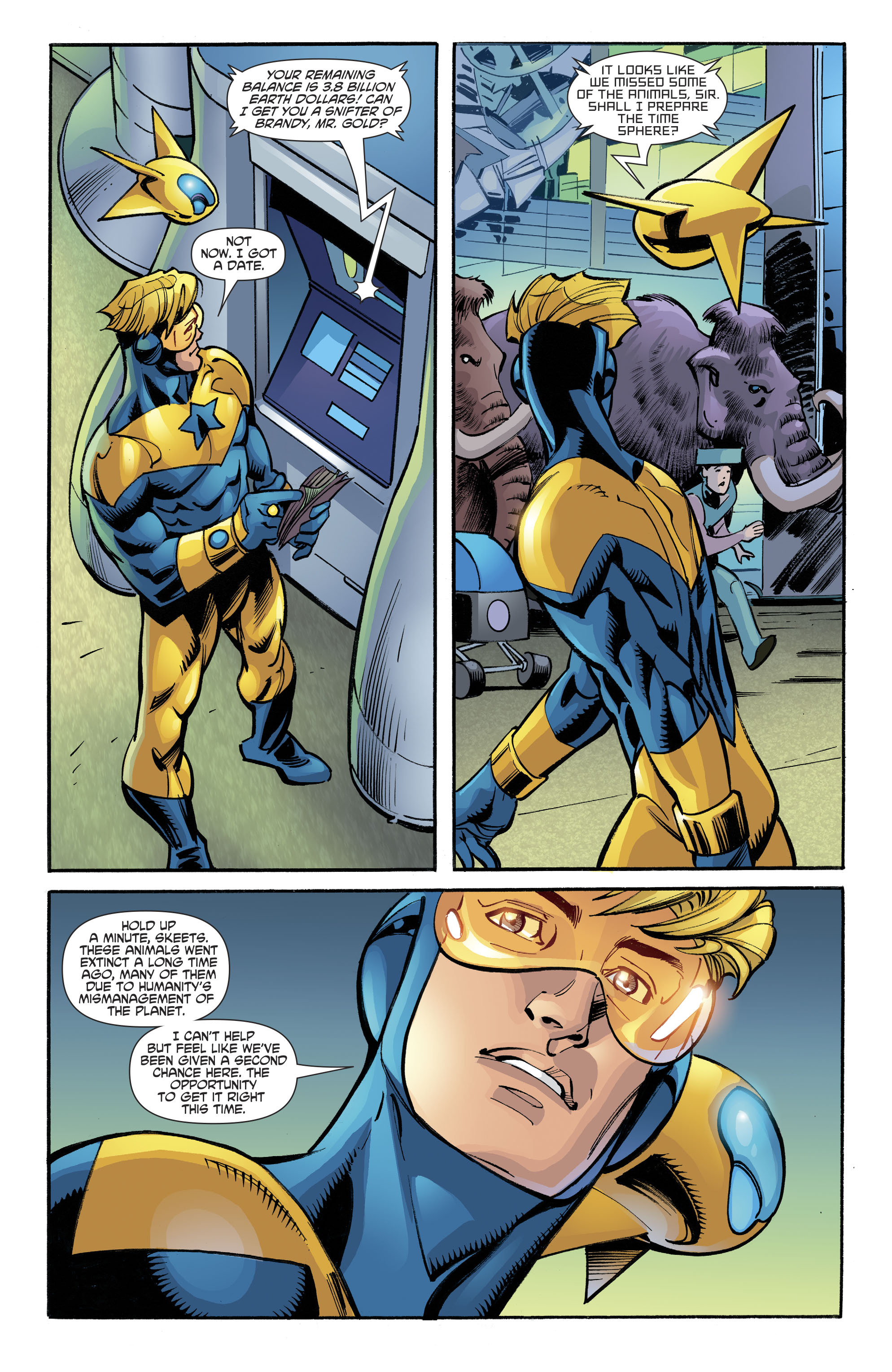 Read online Booster Gold/The Flinstones Special comic -  Issue # Full - 31