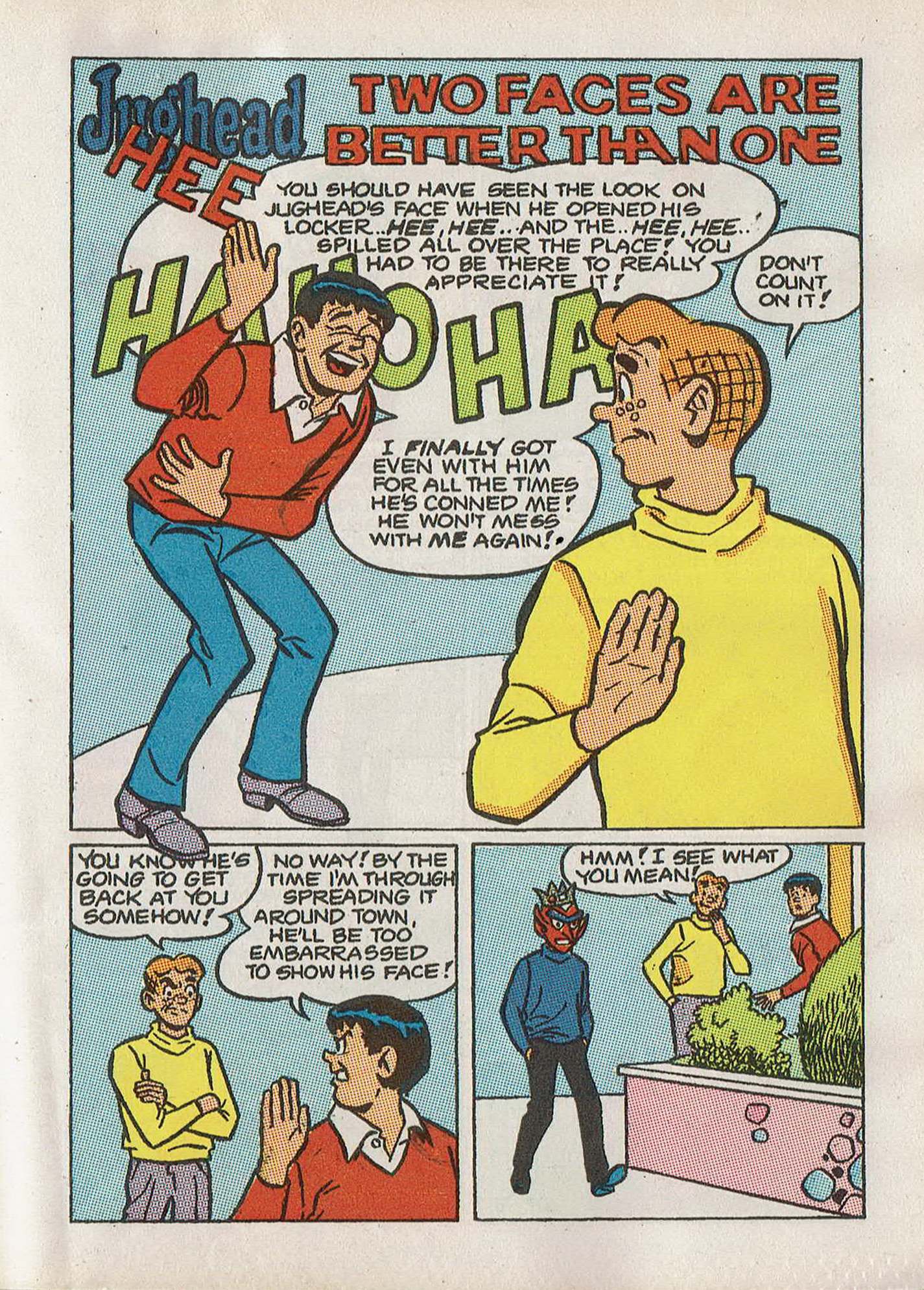 Read online Jughead Jones Comics Digest comic -  Issue #70 - 21