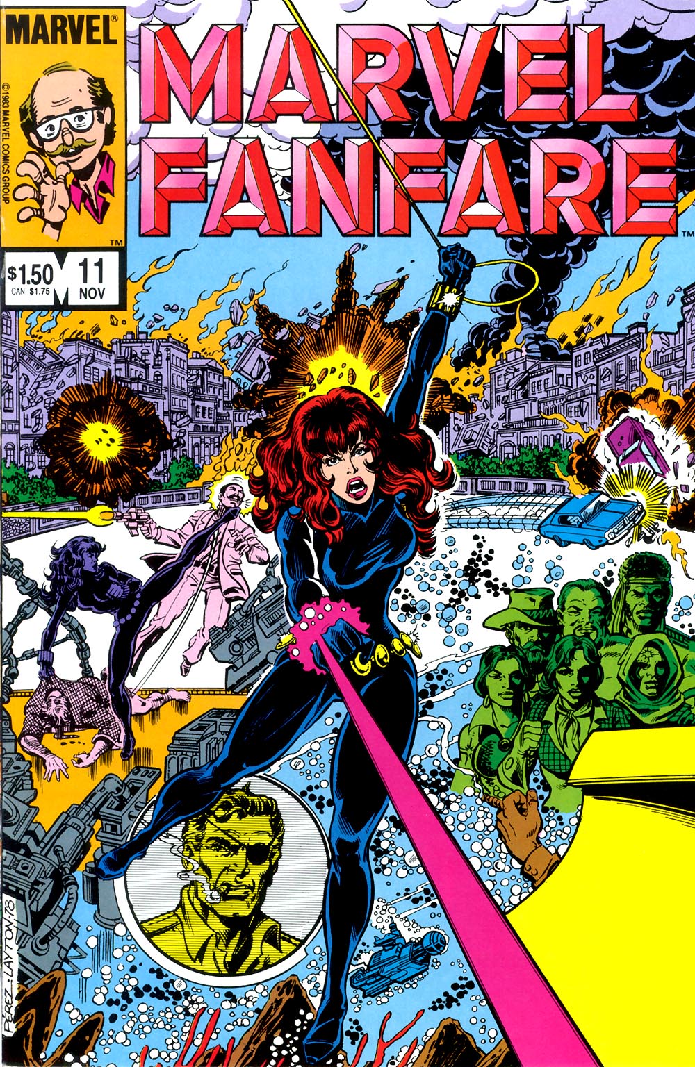 Read online Marvel Fanfare (1982) comic -  Issue #11 - 1