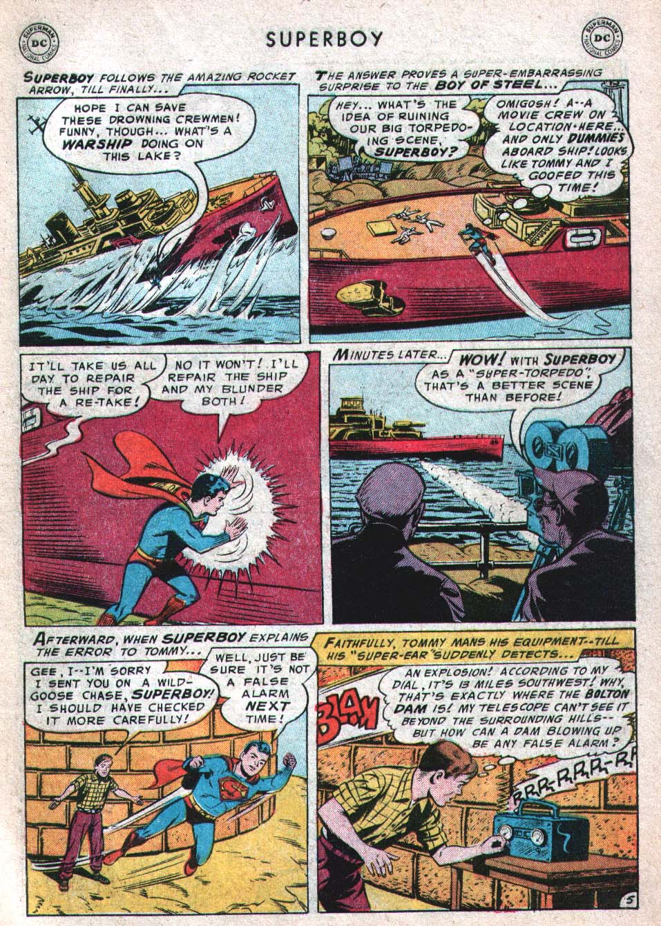 Read online Superboy (1949) comic -  Issue #46 - 6
