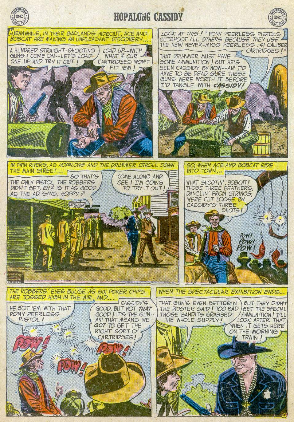 Read online Hopalong Cassidy comic -  Issue #98 - 18