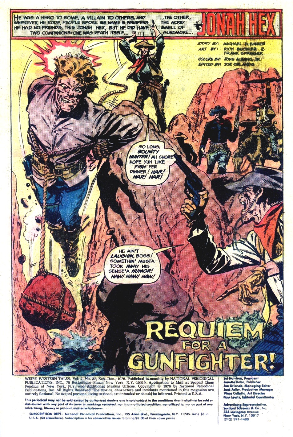Read online Weird Western Tales (1972) comic -  Issue #37 - 3