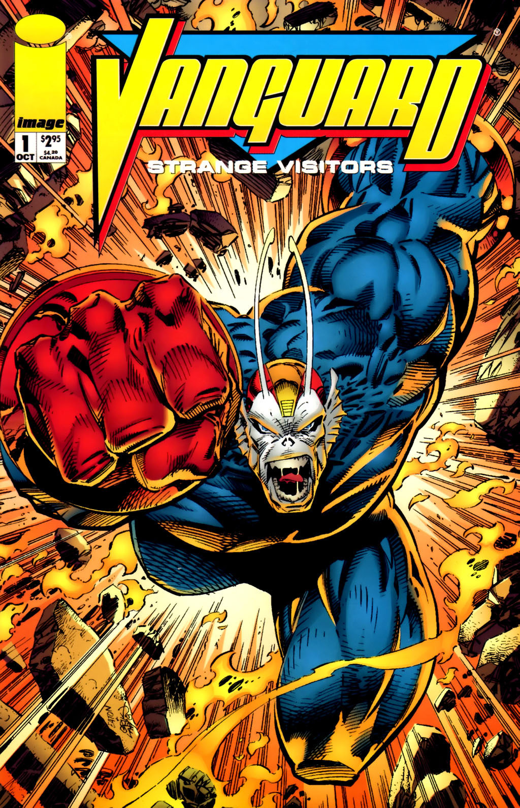 Read online Vanguard: Strange Visitors comic -  Issue #1 - 1