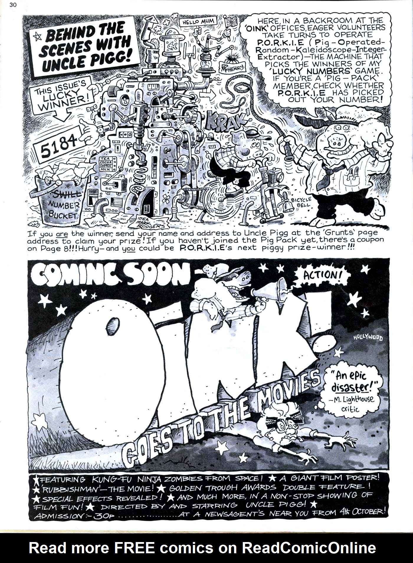 Read online Oink! comic -  Issue #11 - 29