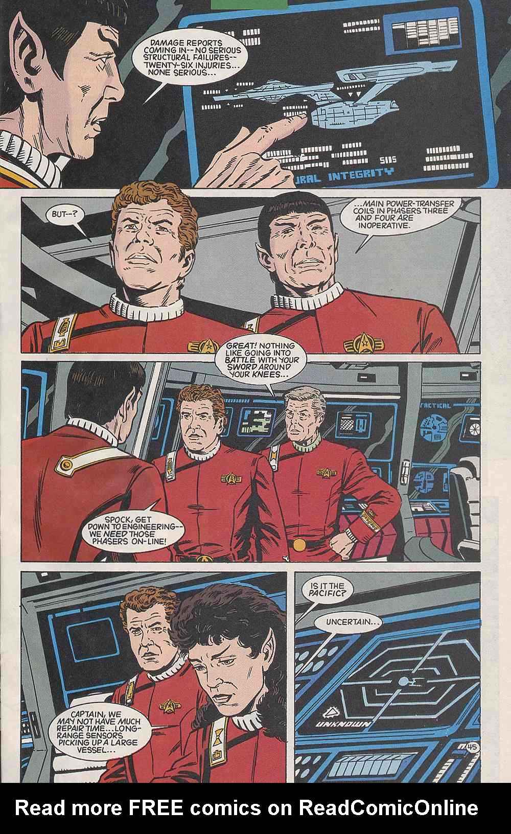 Read online Star Trek (1989) comic -  Issue #50 - 46