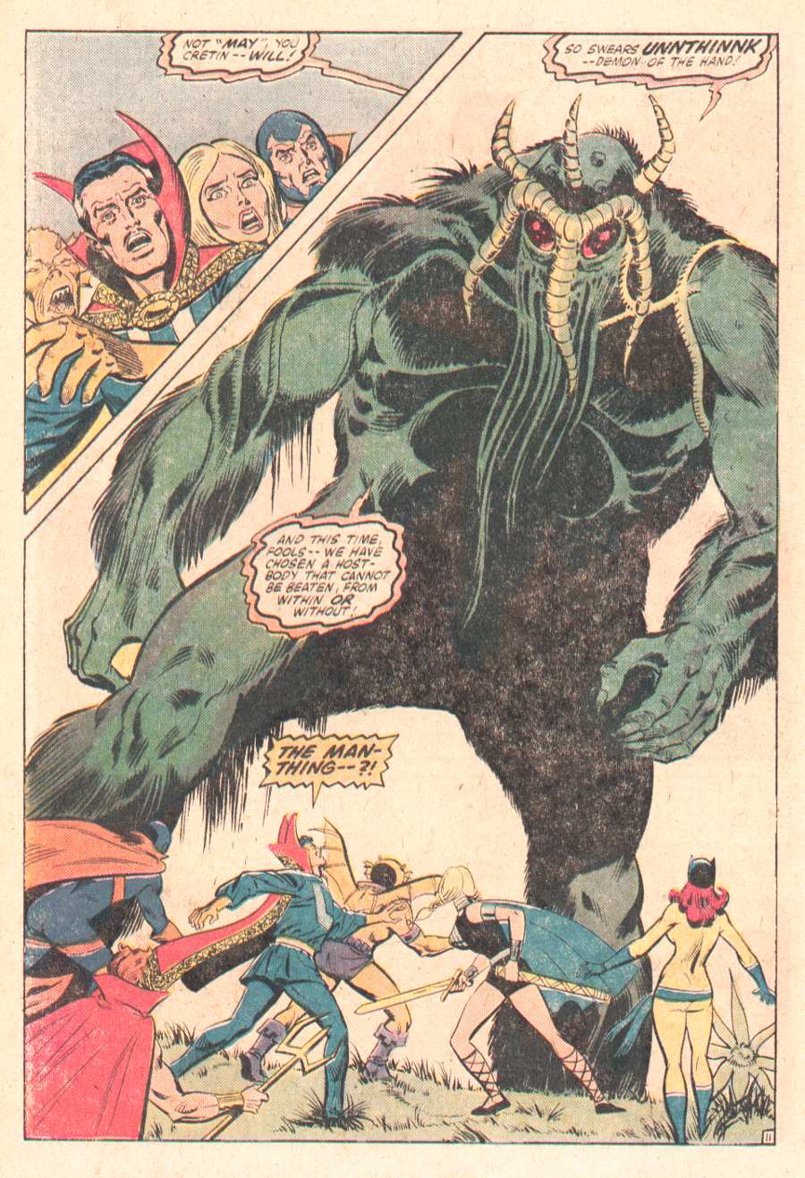 Read online The Defenders (1972) comic -  Issue #98 - 12