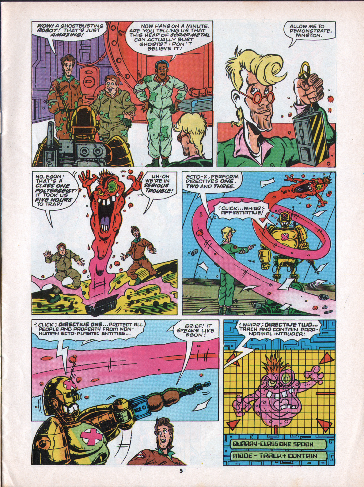 Read online The Real Ghostbusters comic -  Issue #50 - 5