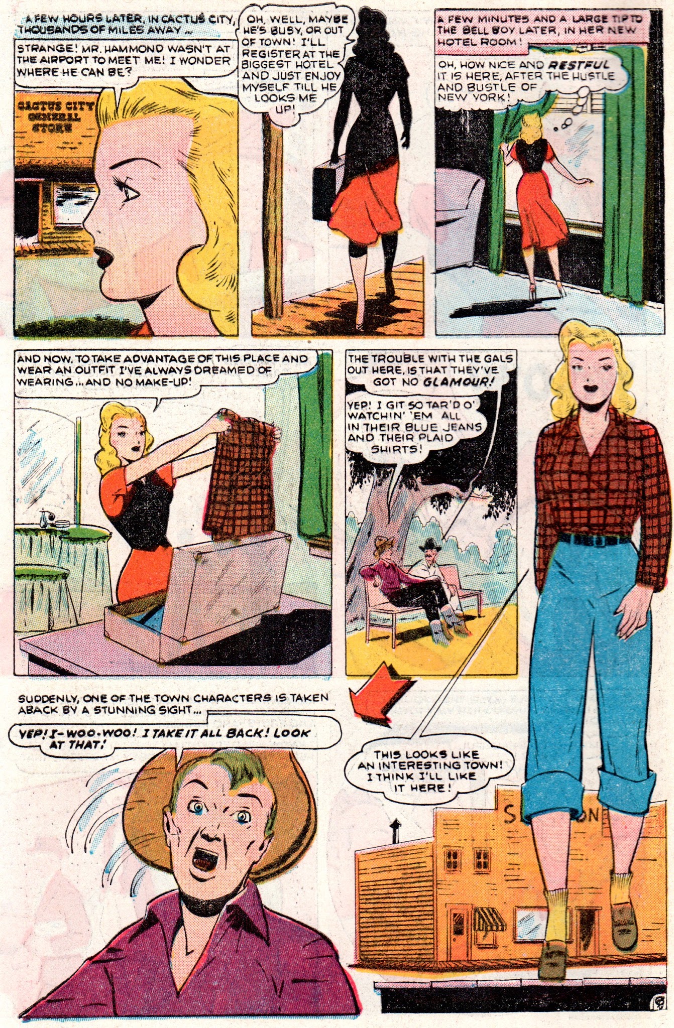 Read online Venus (1948) comic -  Issue #2 - 8