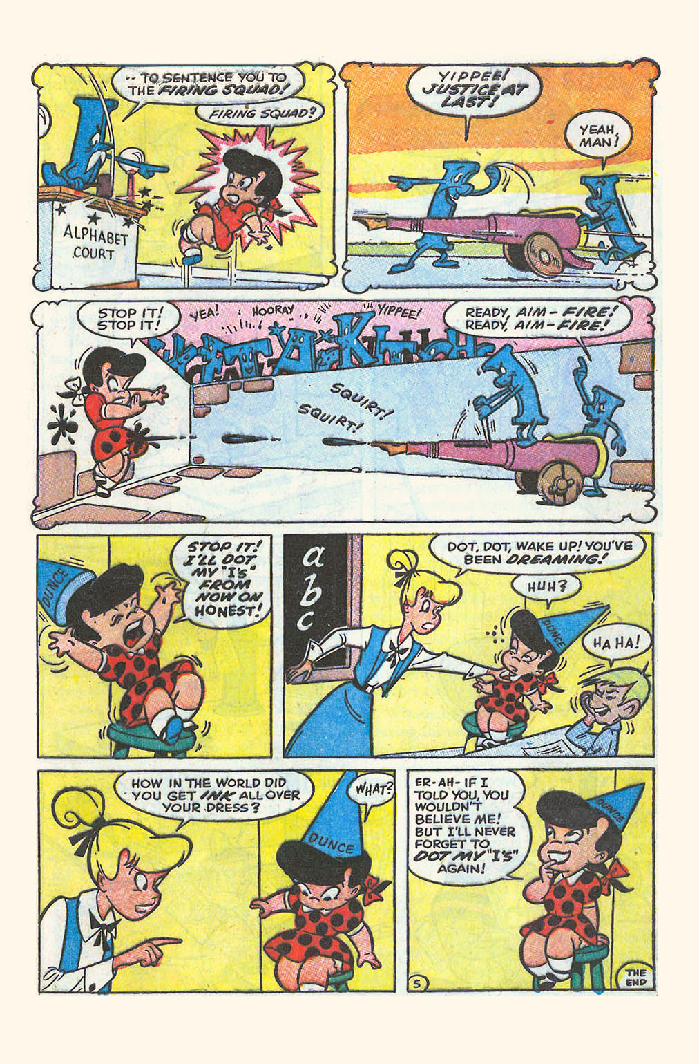 Read online Little Dot (1953) comic -  Issue #5 - 9