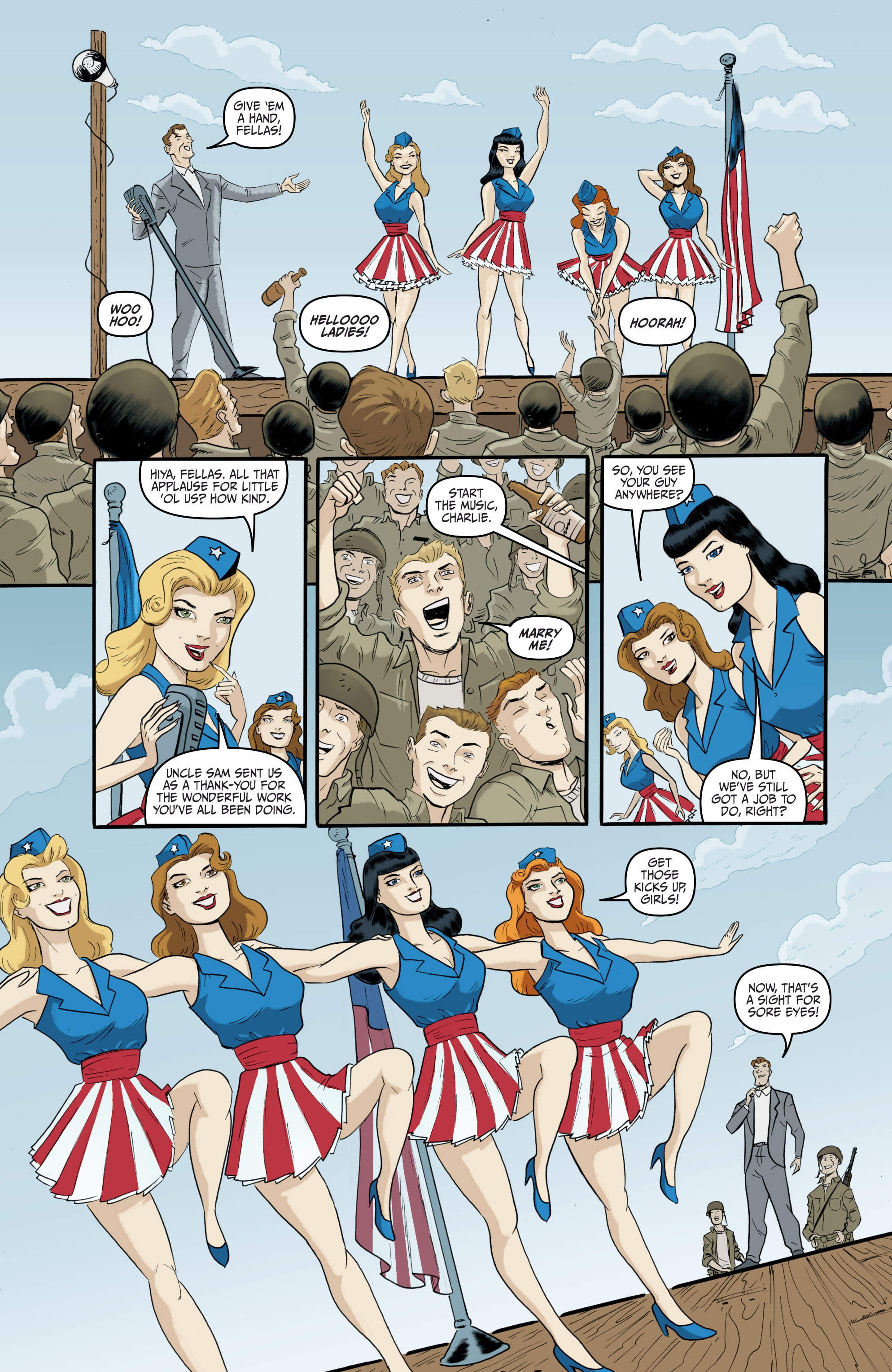 Read online The Rocketeer at War comic -  Issue #2 - 19
