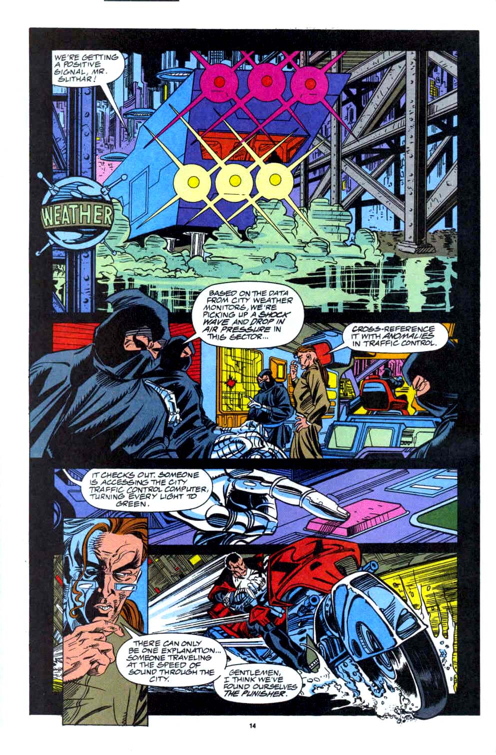 Read online Punisher 2099 comic -  Issue #7 - 11