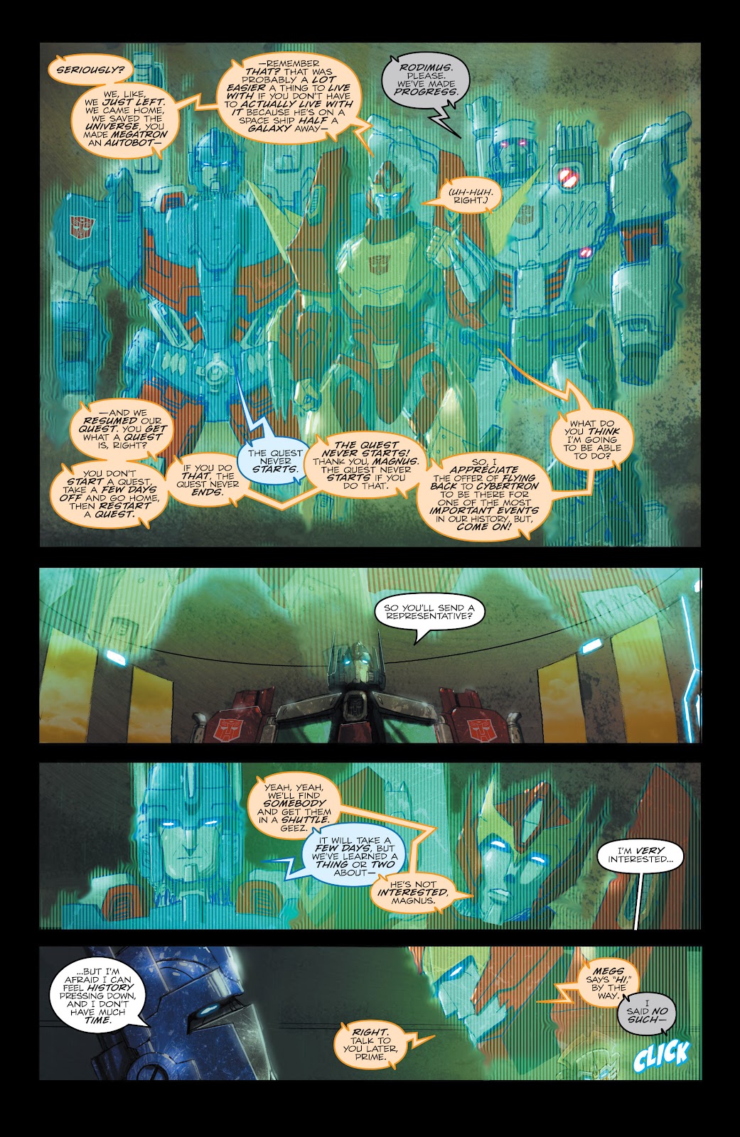 The Transformers (2014) issue 39 - Page 22