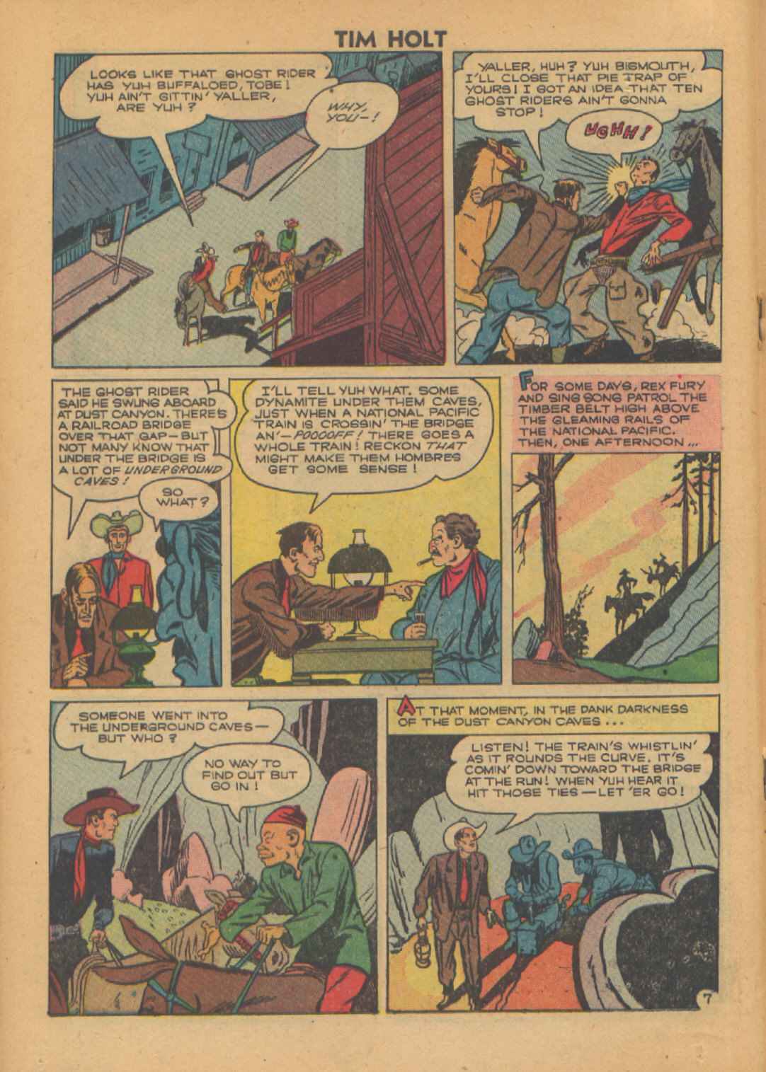 Read online Tim Holt comic -  Issue #13 - 18