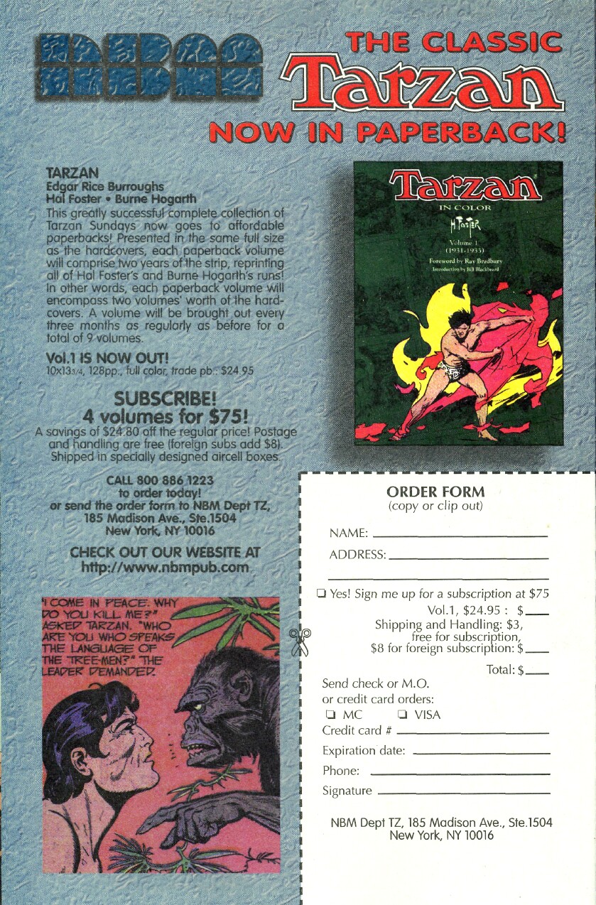 Read online Tarzan (1996) comic -  Issue #11 - 28