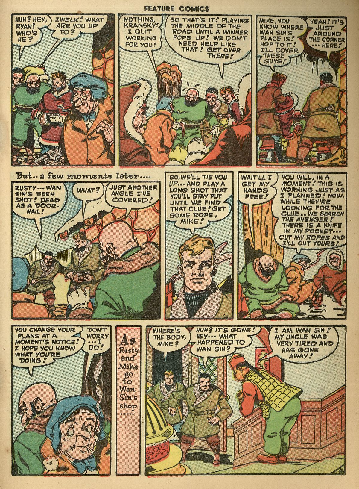 Read online Feature Comics comic -  Issue #121 - 31