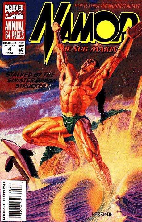 Read online Namor, The Sub-Mariner comic -  Issue # _Annual 4 - 1