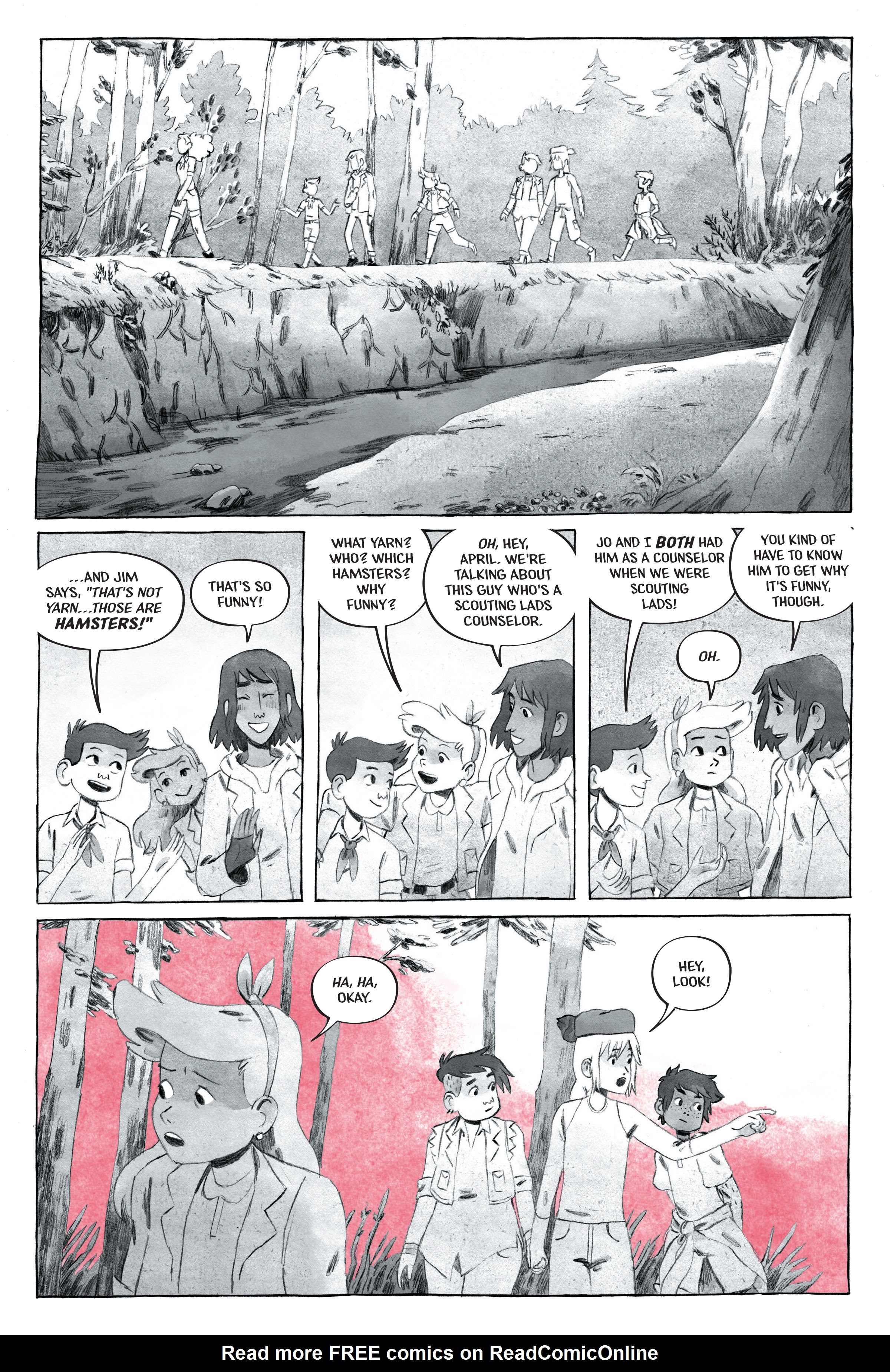 Read online Lumberjanes: The Shape of Friendship comic -  Issue # TPB - 14