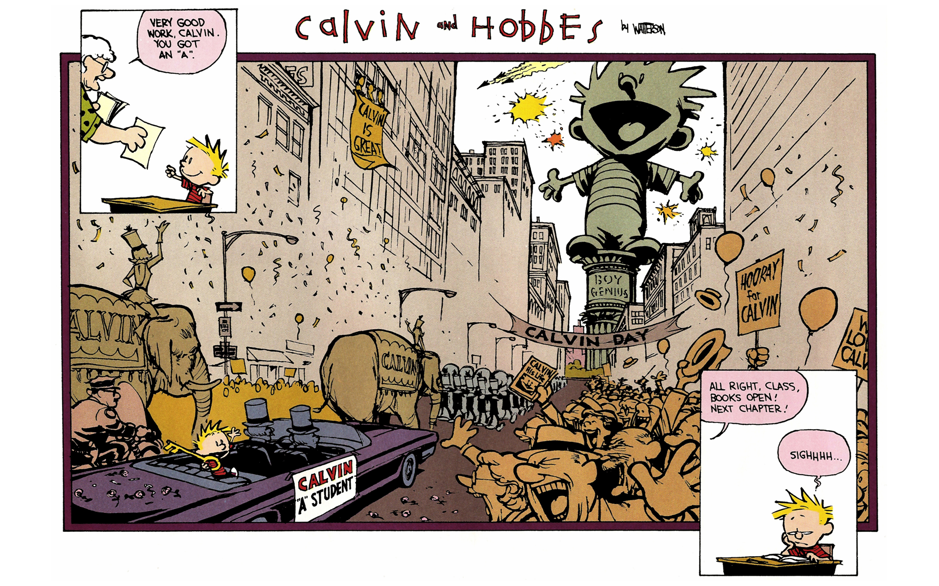 Read online Calvin and Hobbes comic -  Issue #10 - 34