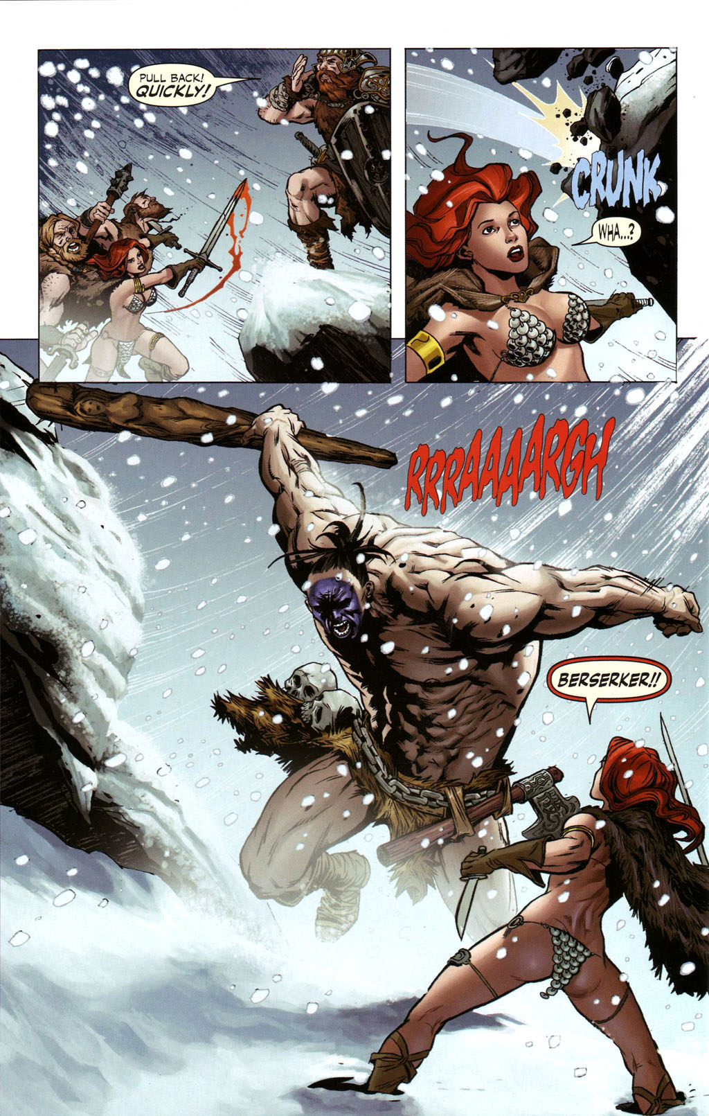 Read online Savage Red Sonja: Queen of the Frozen Wastes comic -  Issue #1 - 10