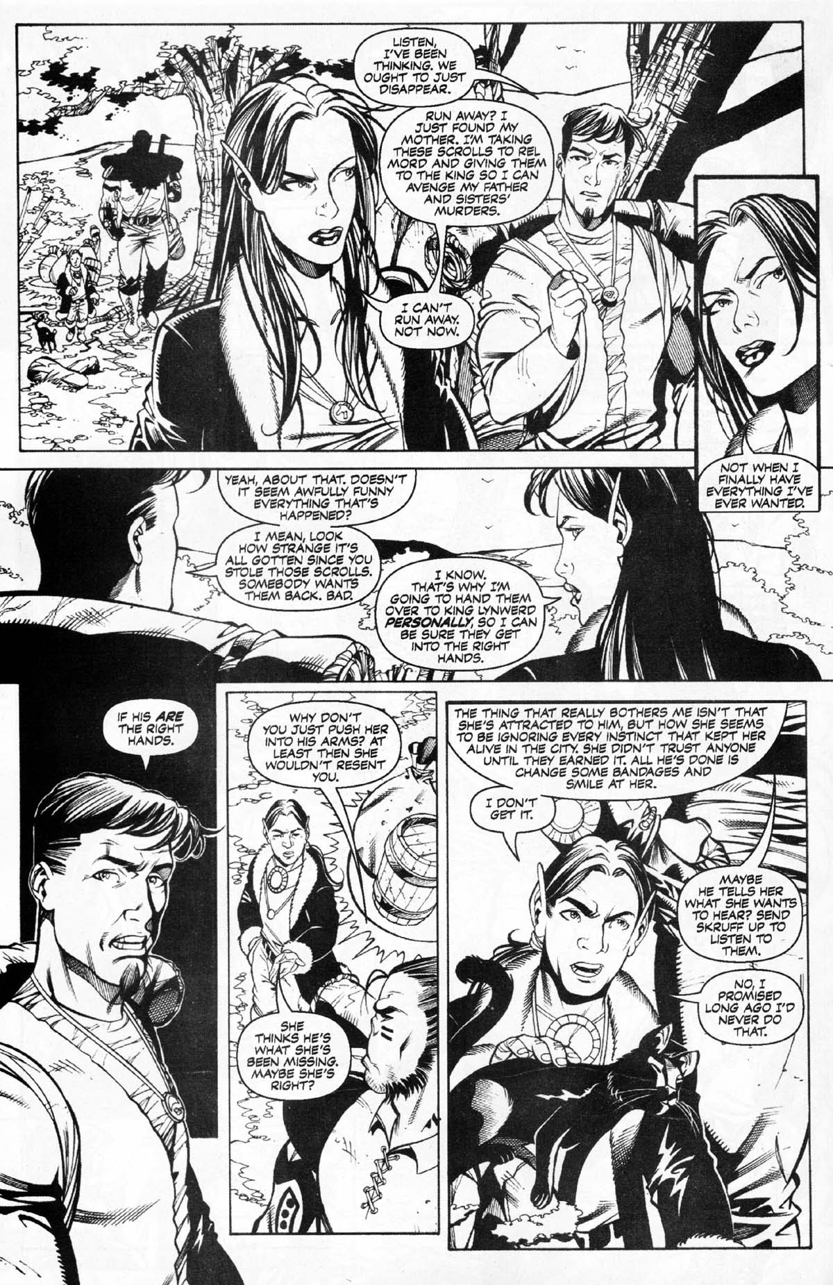 Read online Dungeons & Dragons: Black & White comic -  Issue #4 - 10
