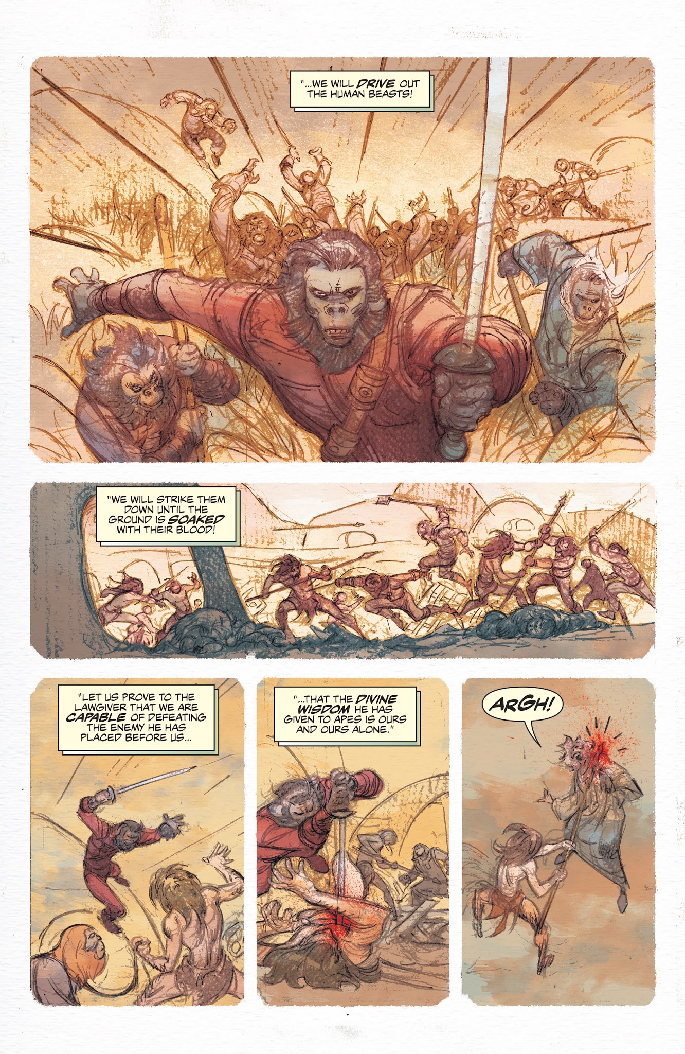 Read online Planet of the Apes: Ursus comic -  Issue #4 - 13