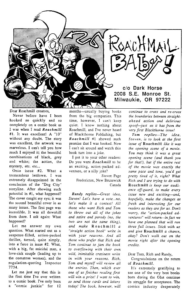 Read online Roachmill comic -  Issue #3 - 26
