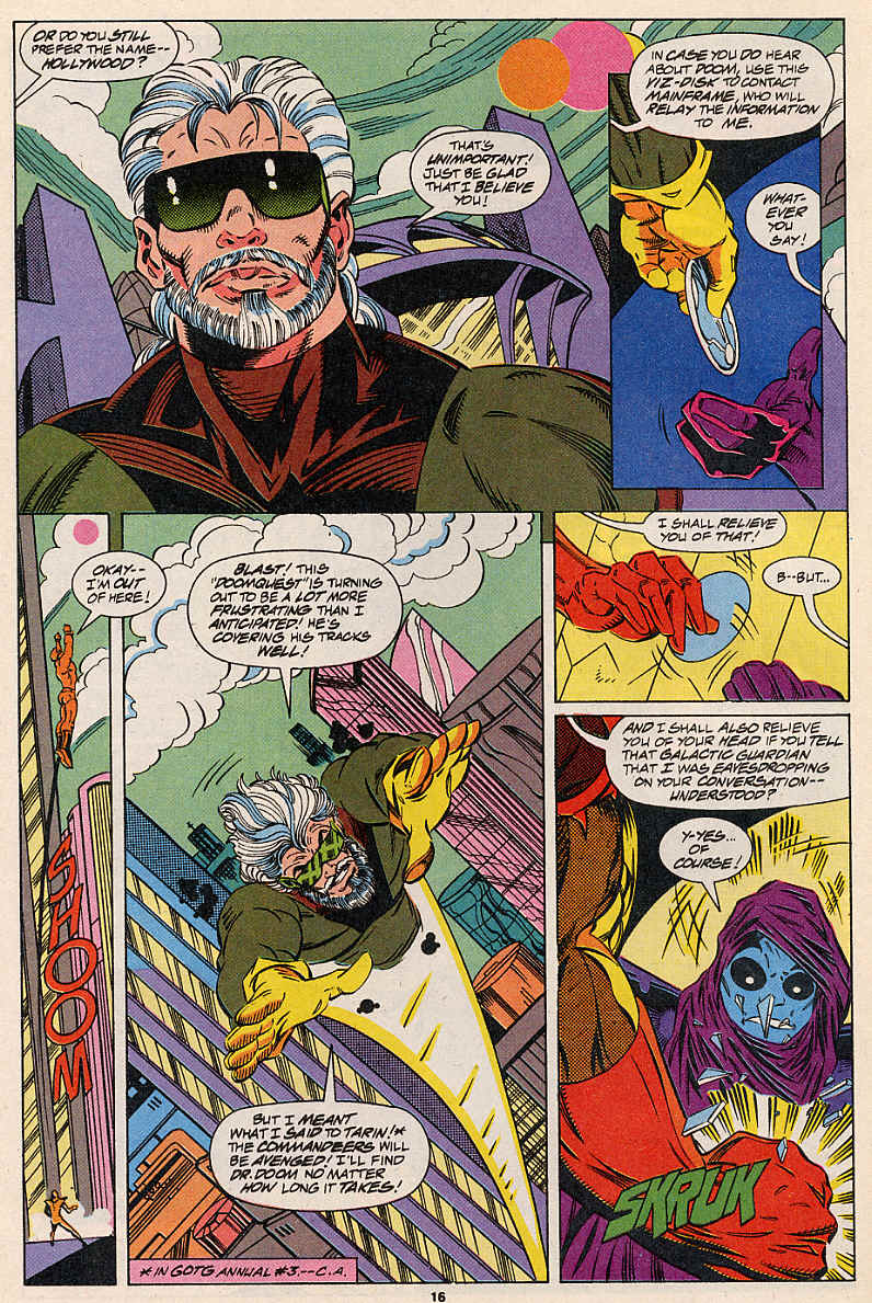Read online Guardians of the Galaxy (1990) comic -  Issue #44 - 13