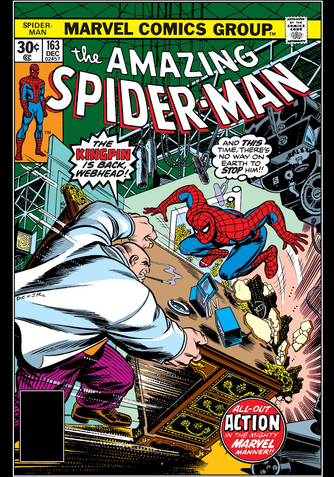 The Amazing Spider-Man (1963) issue 163 - Page 1