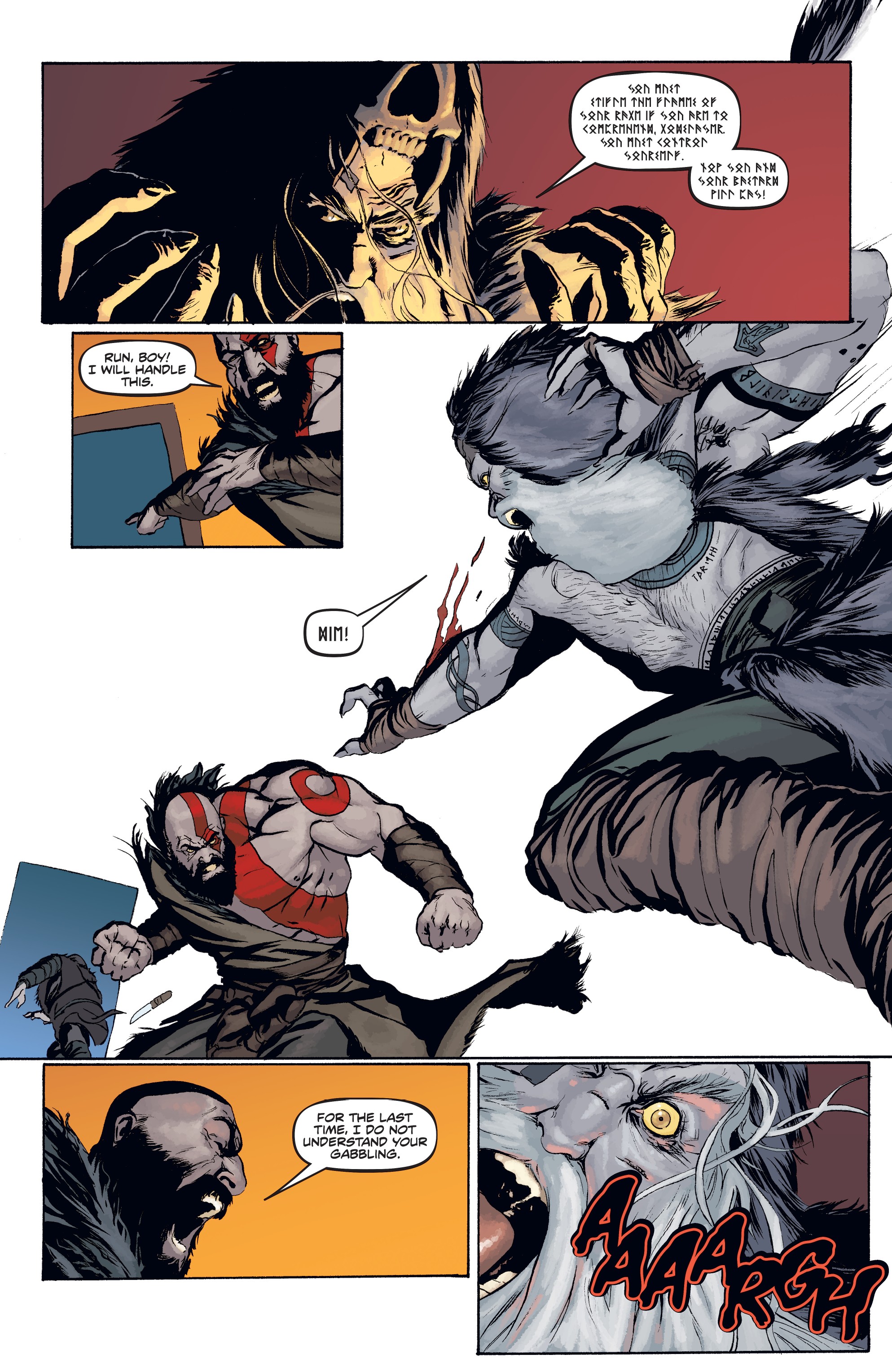 Read online God of War (2018) comic -  Issue #4 - 19