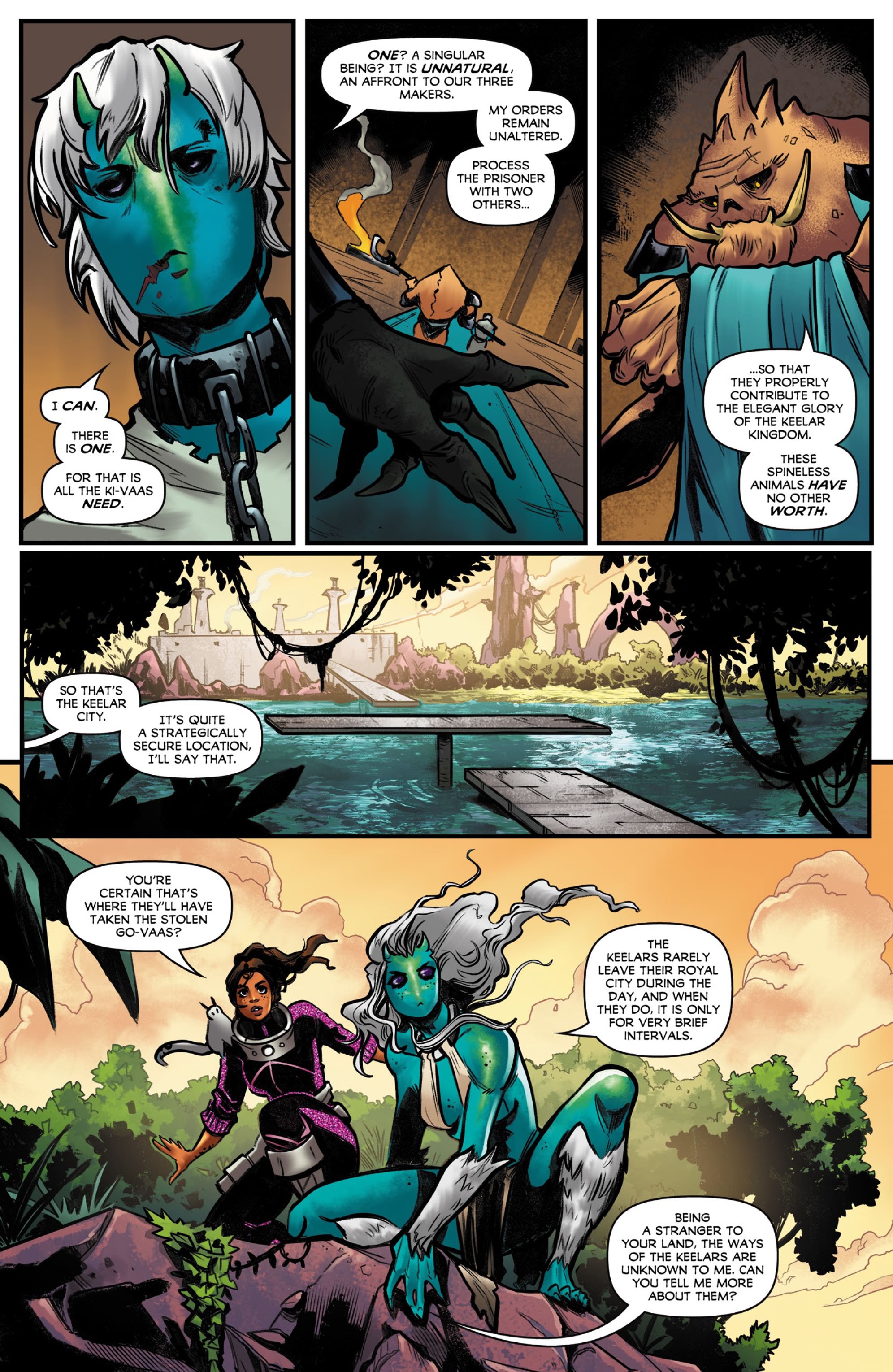 Read online Beyond the Farthest Star: Warriors of Zandar comic -  Issue #2 - 5