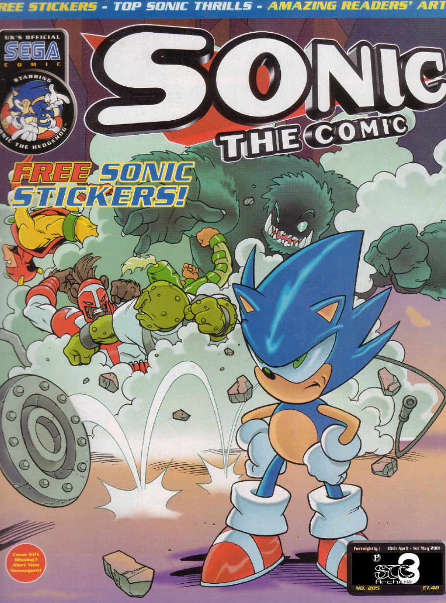 Read online Sonic the Comic comic -  Issue #205 - 1
