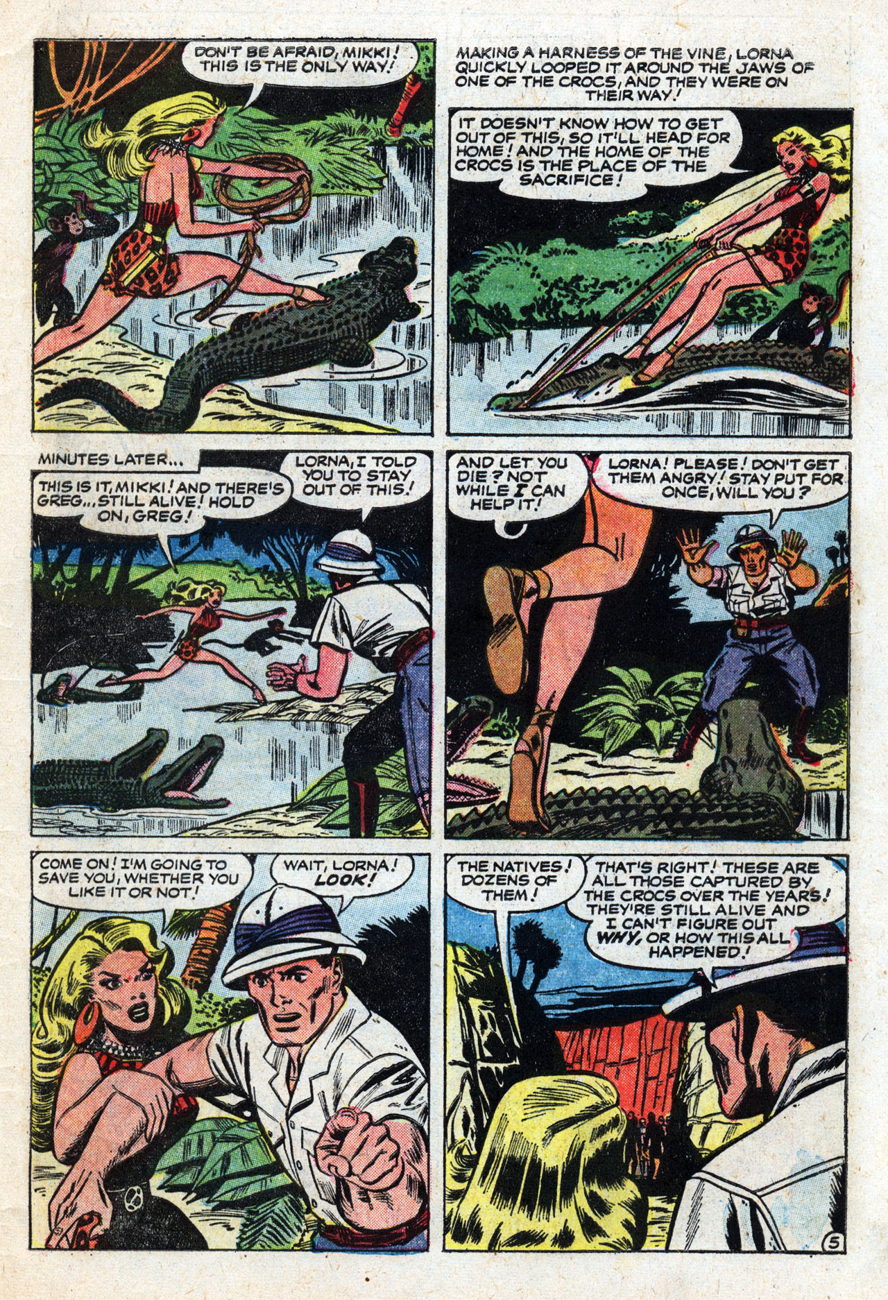 Read online Lorna, The Jungle Girl comic -  Issue #13 - 31