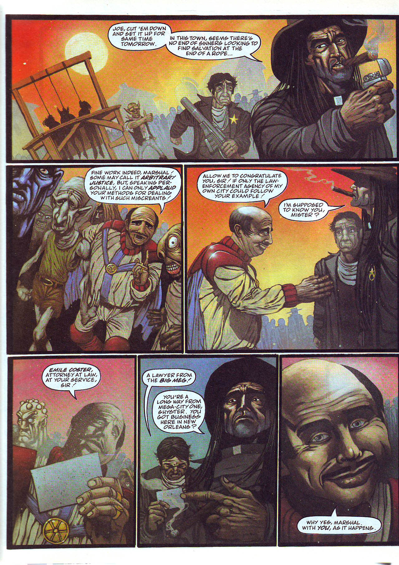 Read online Judge Dredd Megazine (vol. 3) comic -  Issue #36 - 30