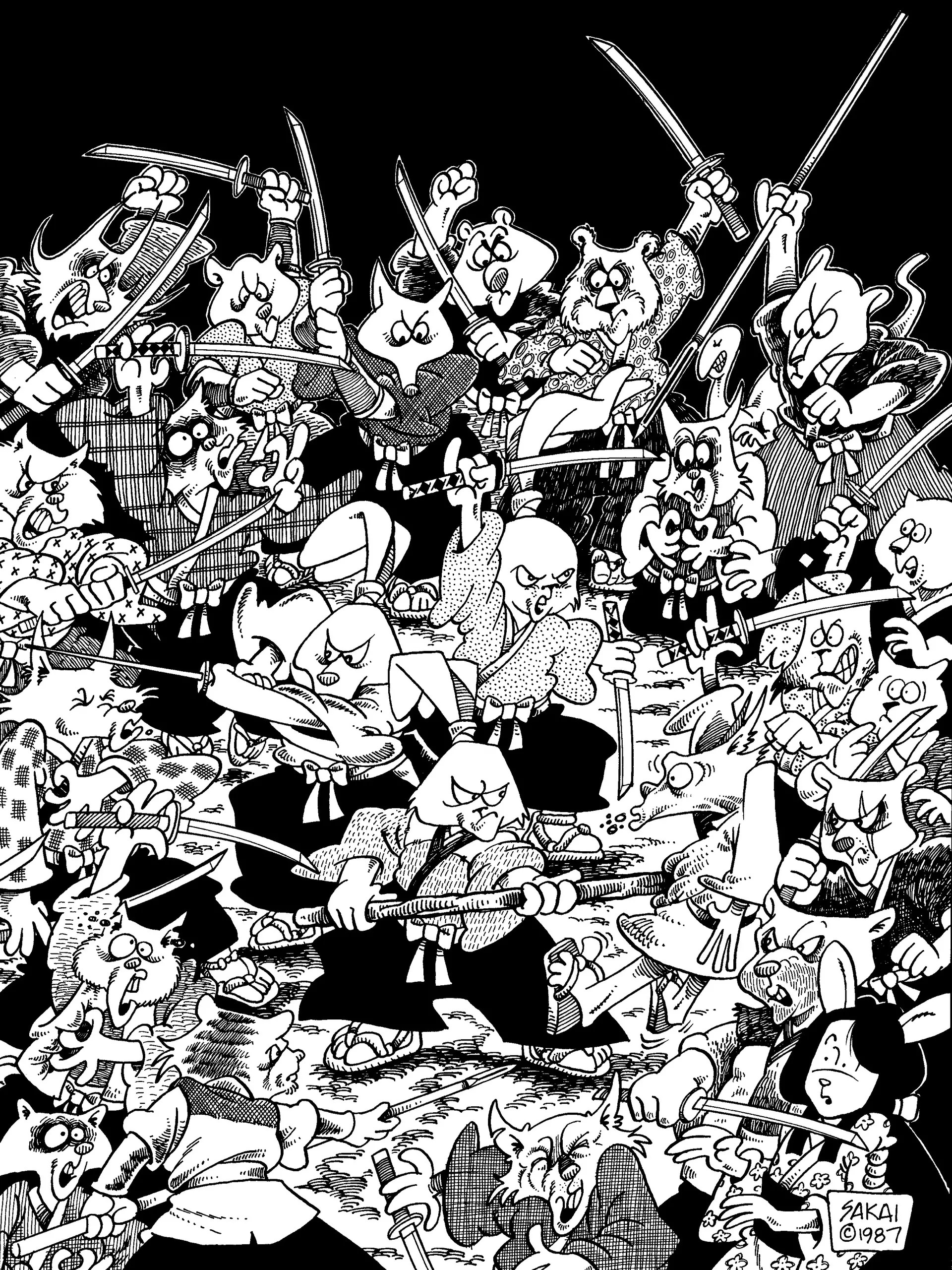 Read online The Art of Usagi Yojimbo comic -  Issue # TPB (Part 1) - 63