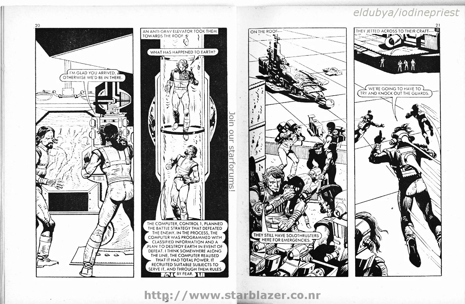 Read online Starblazer comic -  Issue #84 - 12