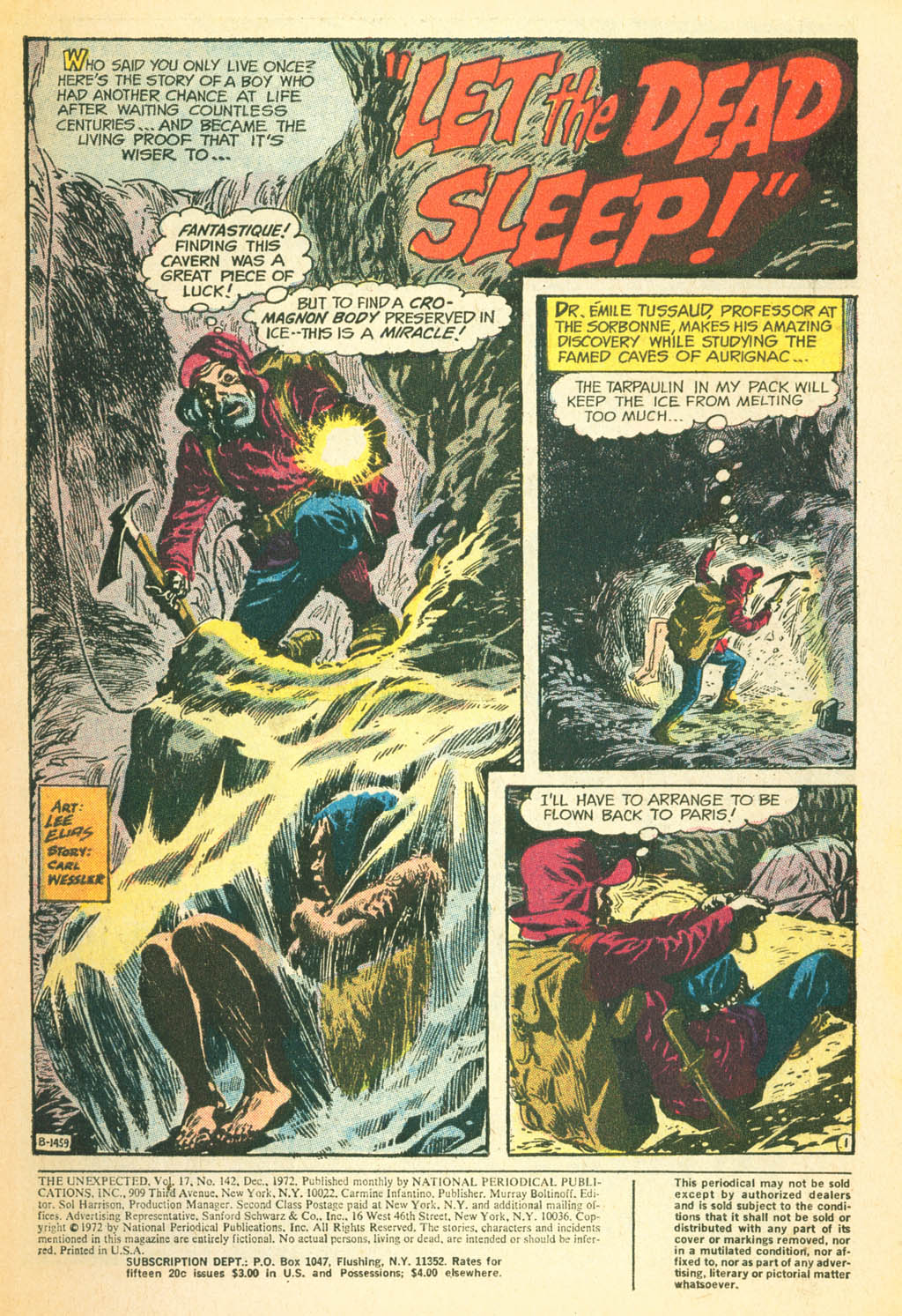 Read online Tales of the Unexpected comic -  Issue #142 - 3