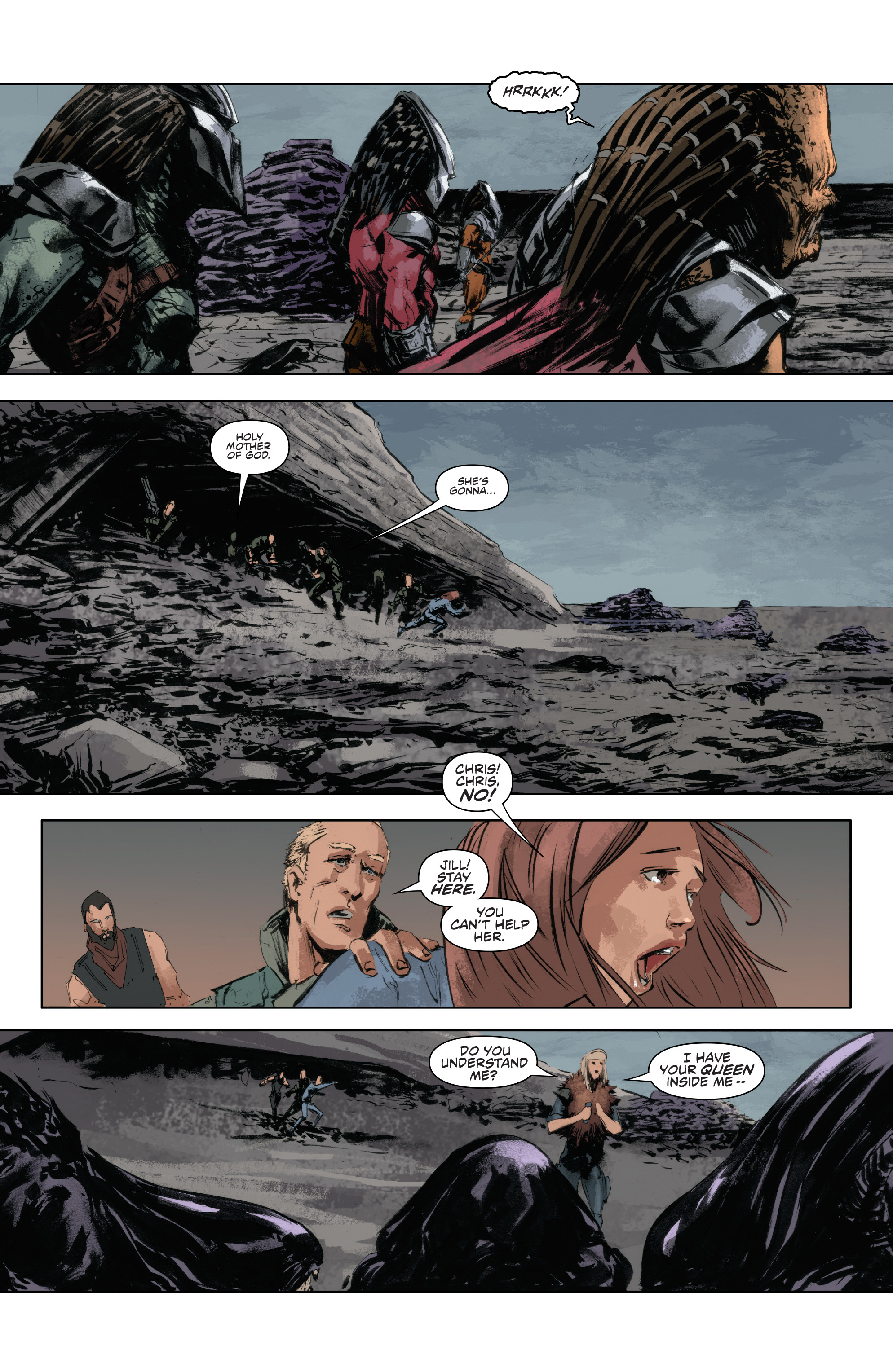 Read online Alien Vs. Predator: Life and Death comic -  Issue #4 - 5