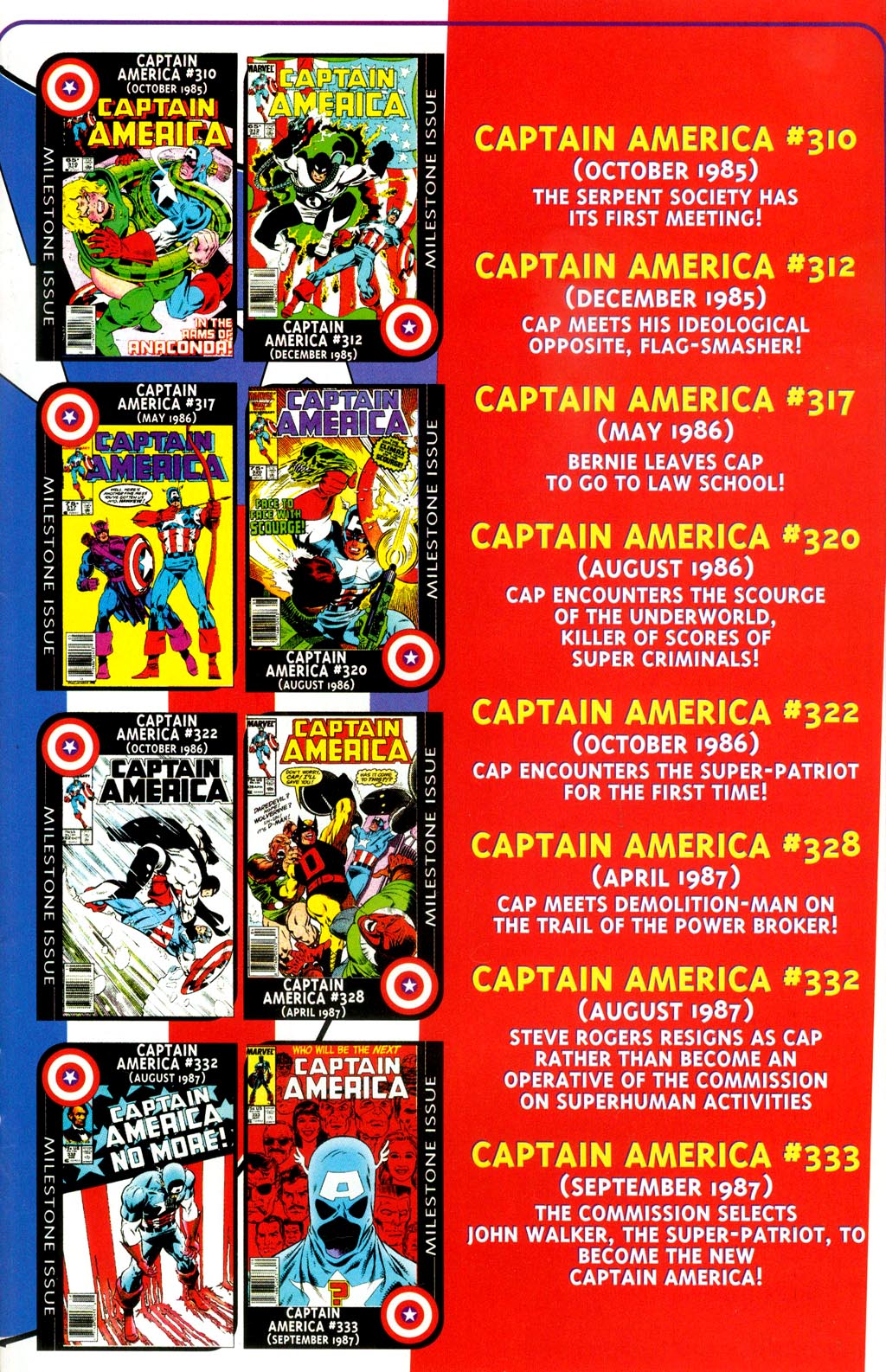 Read online Captain America: The Legend comic -  Issue # Full - 38