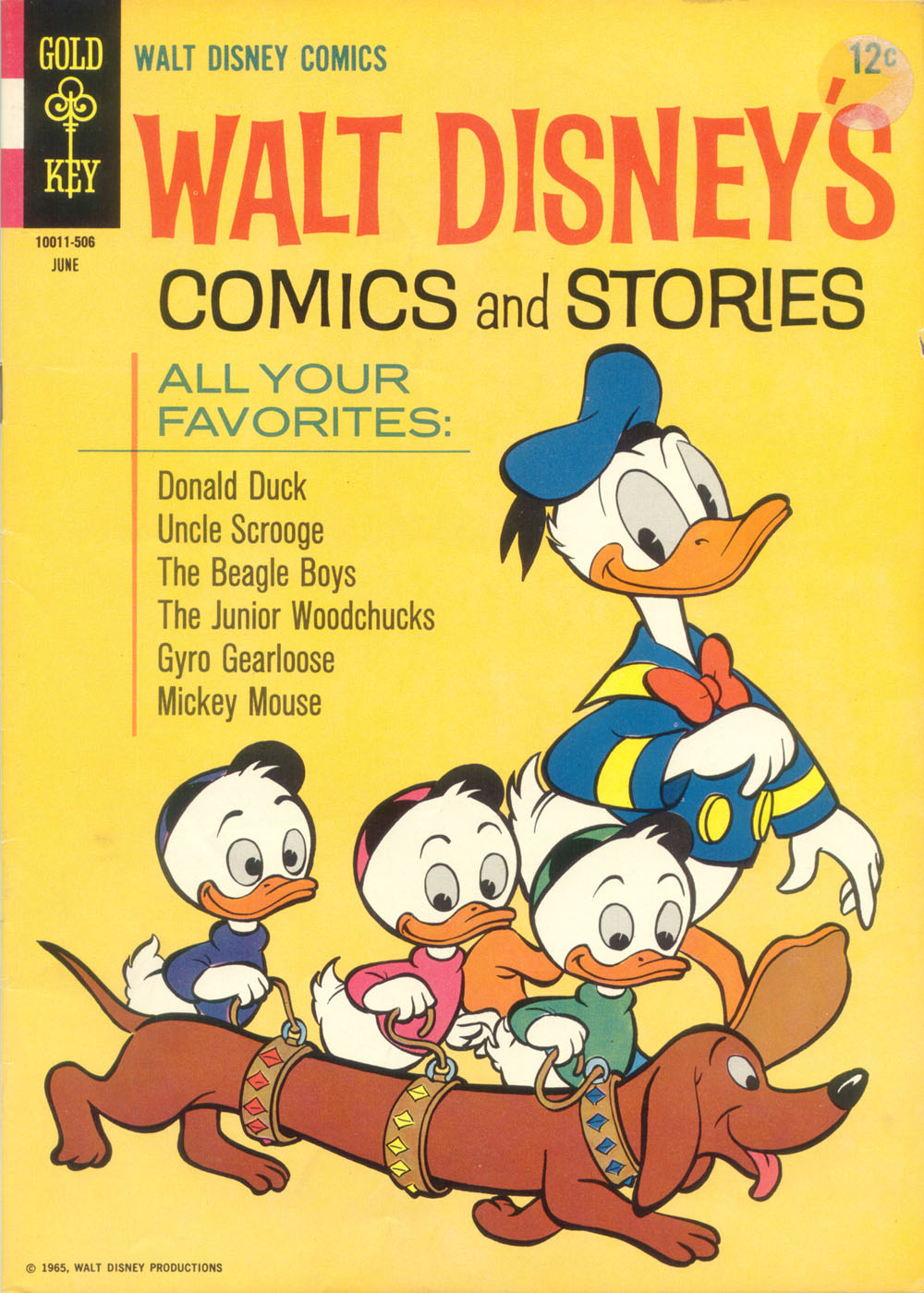 Read online Walt Disney's Comics and Stories comic -  Issue #297 - 1