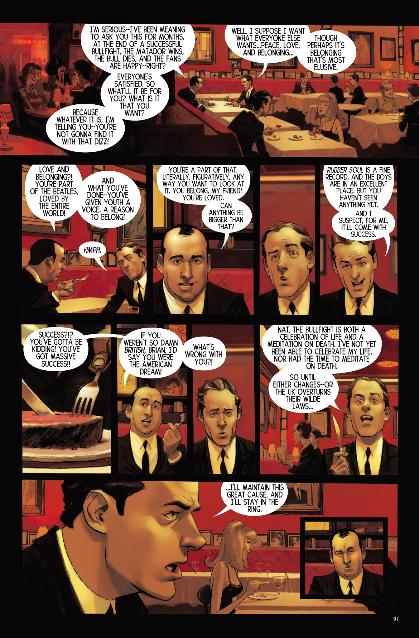 Read online The Fifth Beatle: The Brian Epstein Story comic -  Issue # TPB - 82