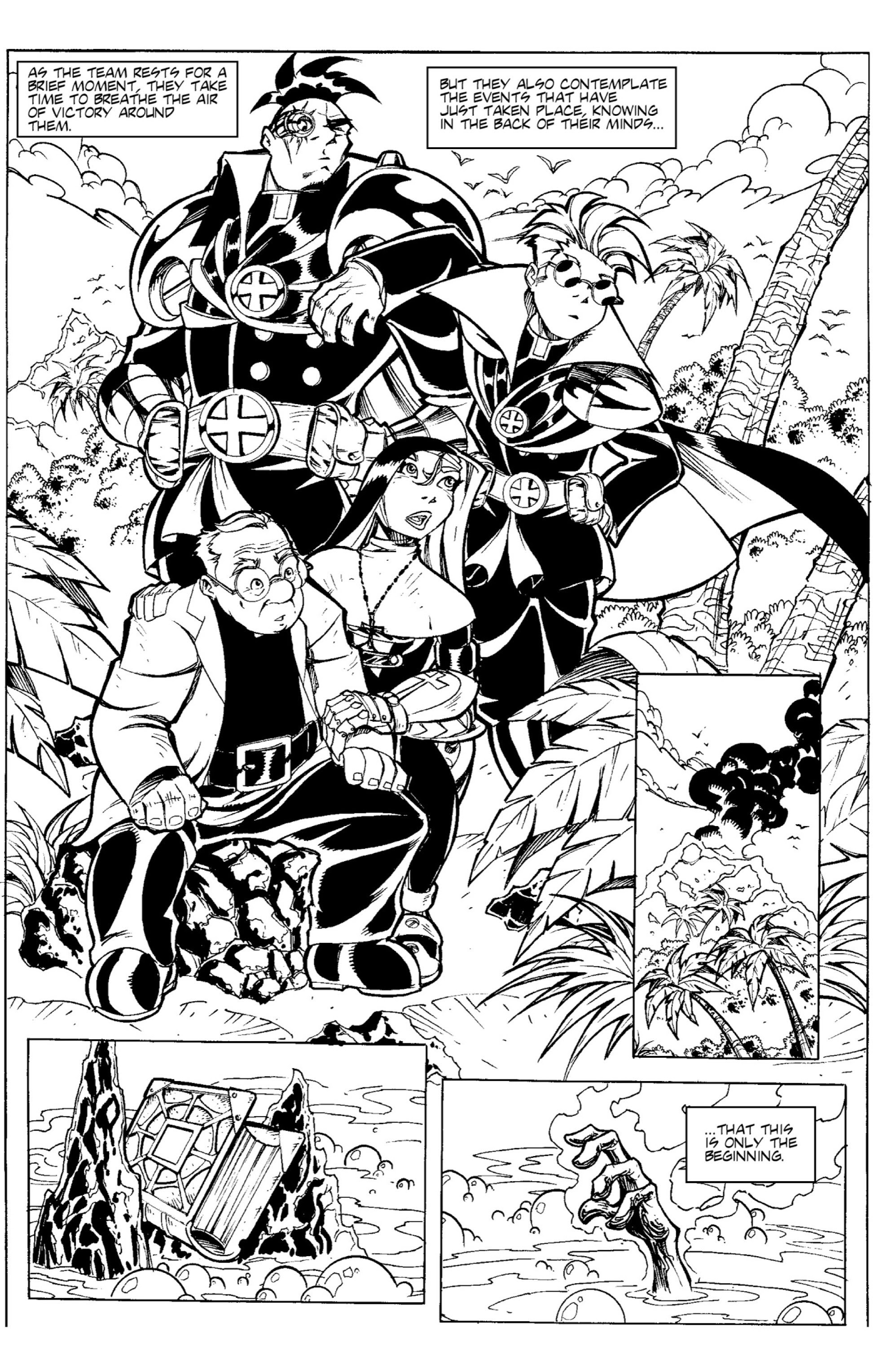 Read online Warrior Nun Areala: Armor of God comic -  Issue # TPB - 68
