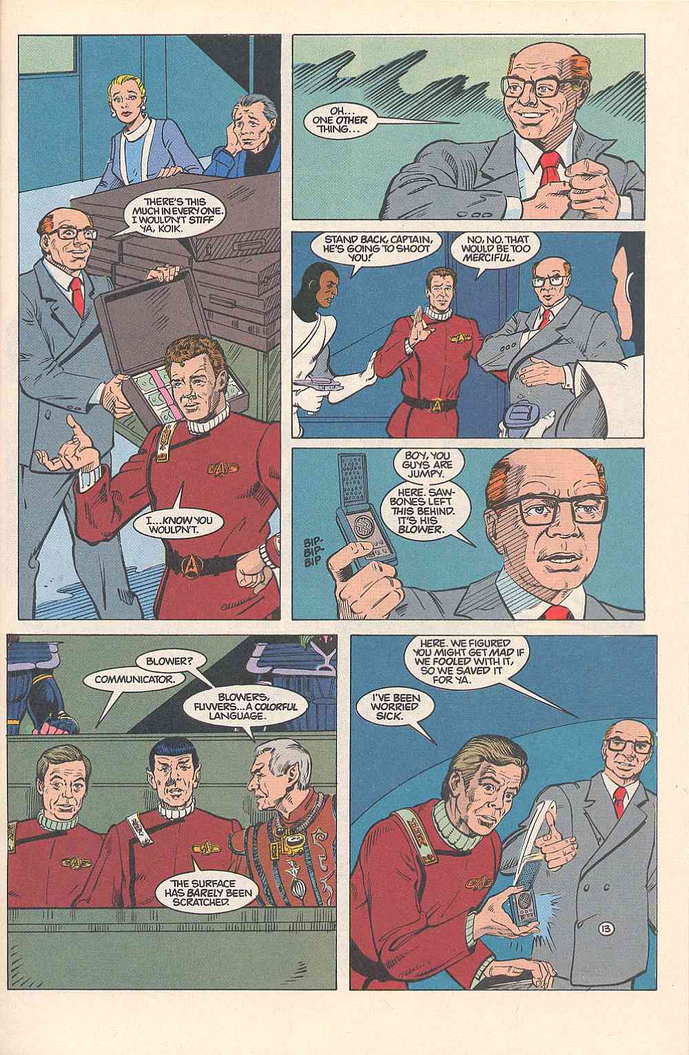 Read online Star Trek (1989) comic -  Issue #11 - 16