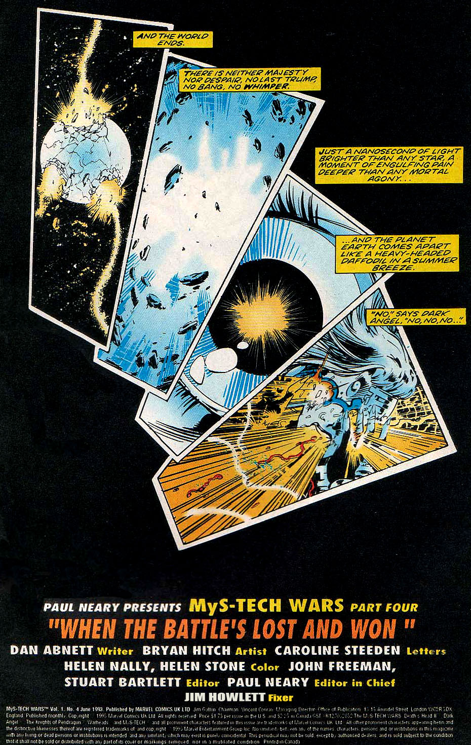 Read online Mys-Tech Wars comic -  Issue #4 - 2