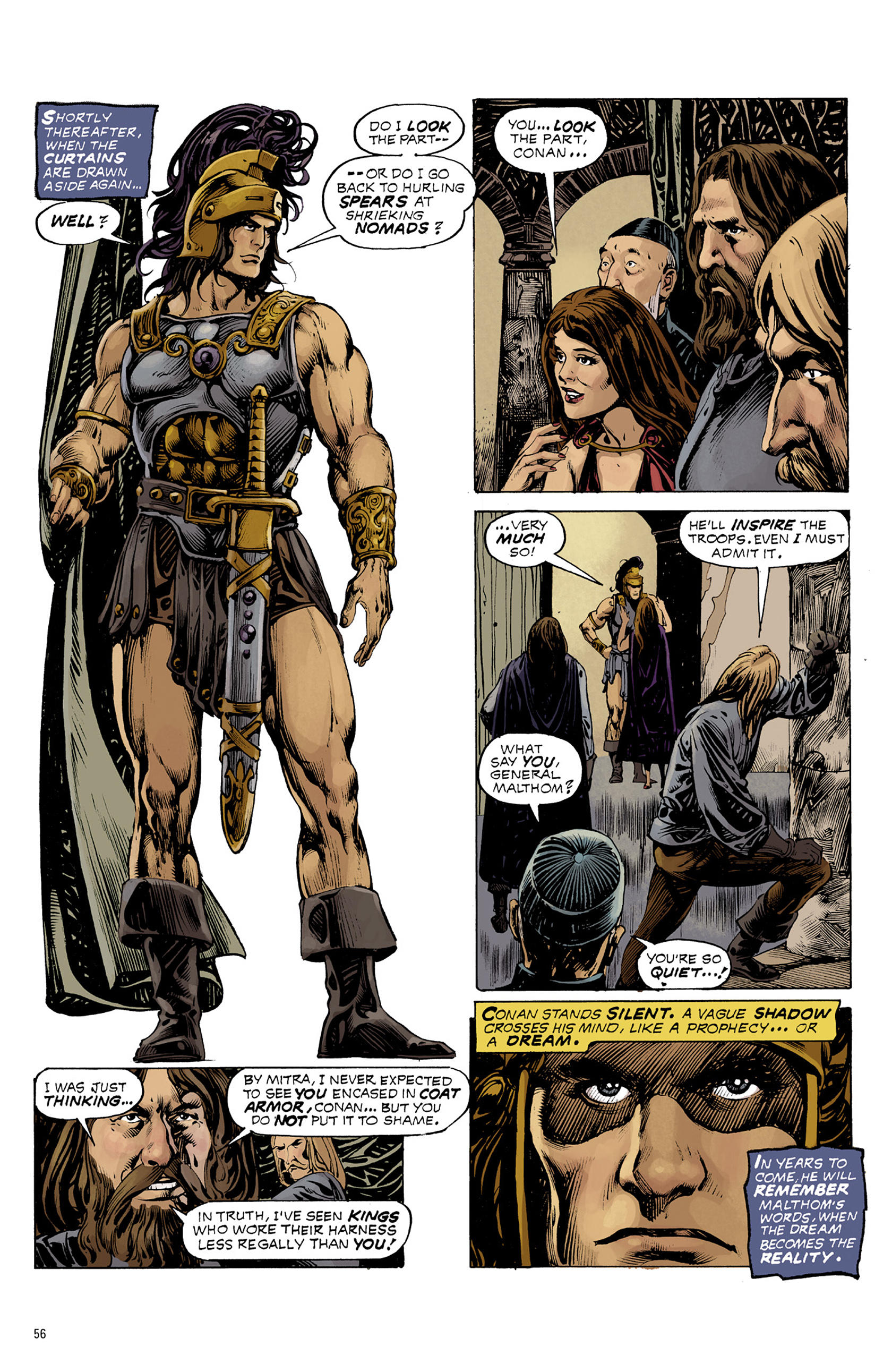 Read online Robert E. Howard's Savage Sword comic -  Issue #9 - 57