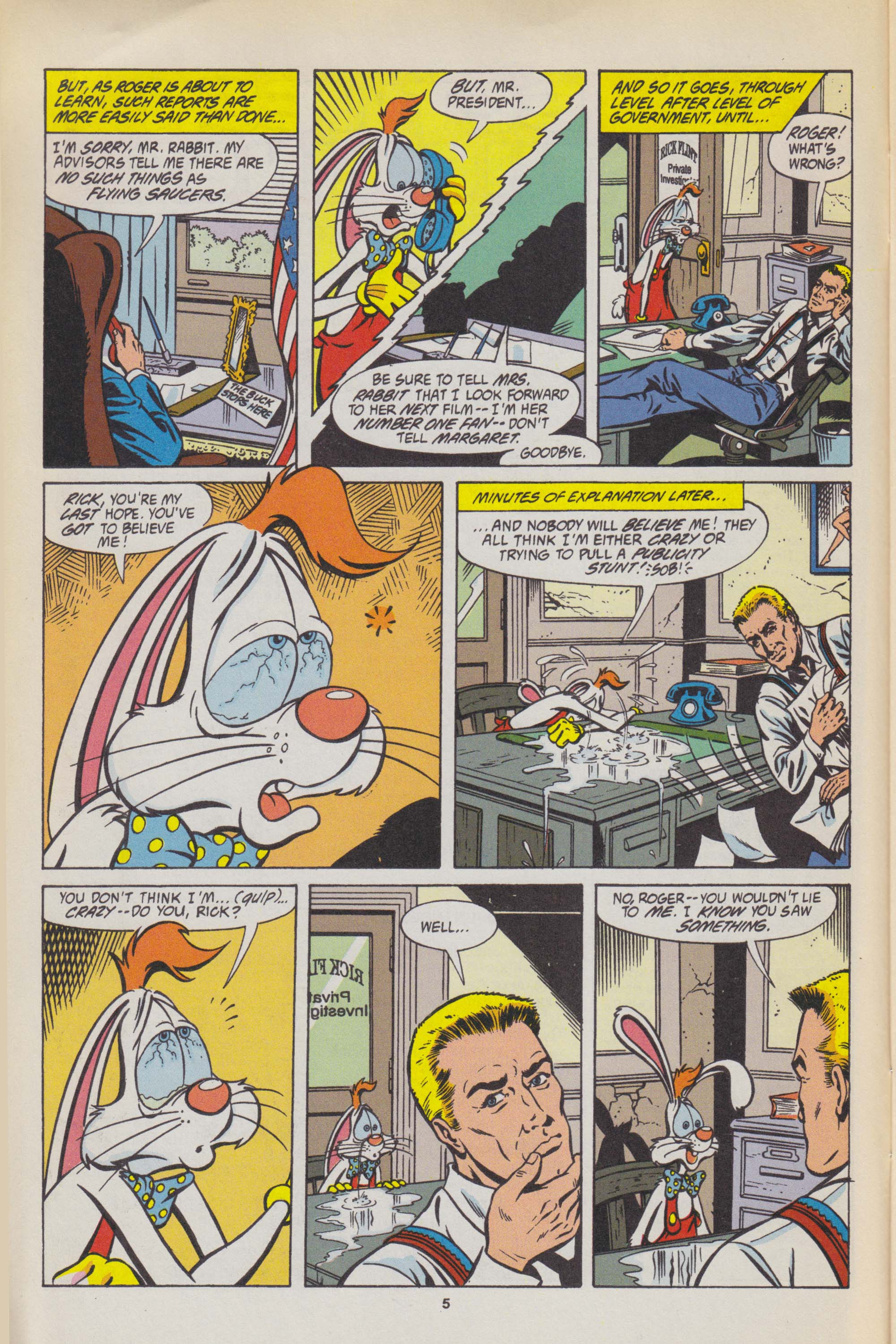 Read online Roger Rabbit comic -  Issue #17 - 8