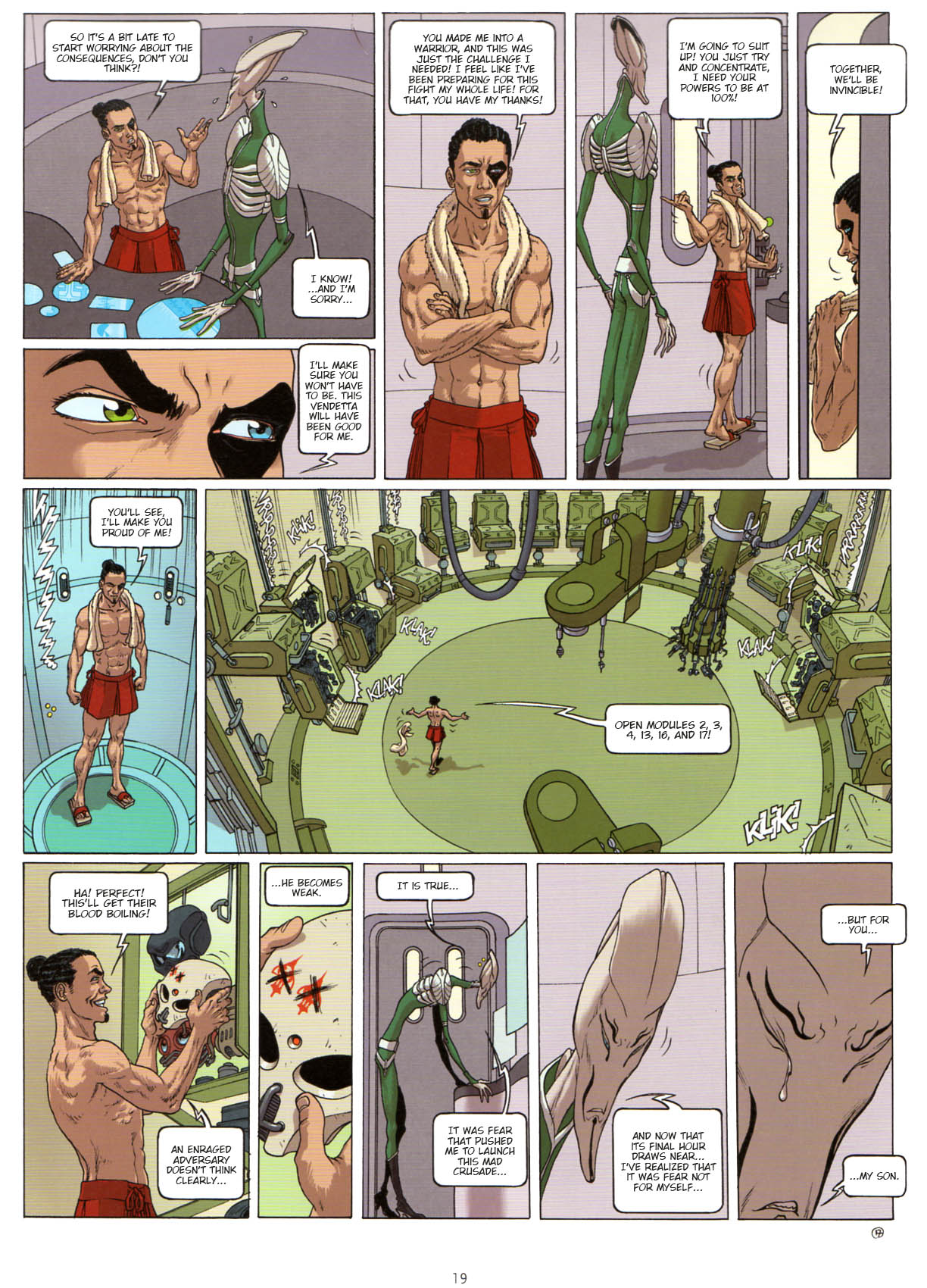 Read online Wake comic -  Issue #16 - 19