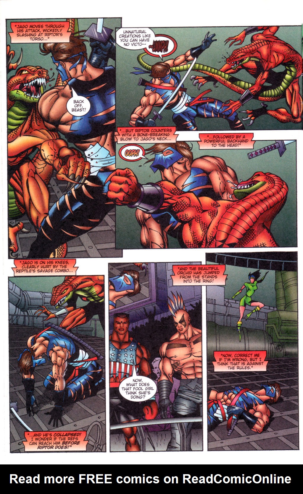 Read online Killer Instinct comic -  Issue #4 - 4